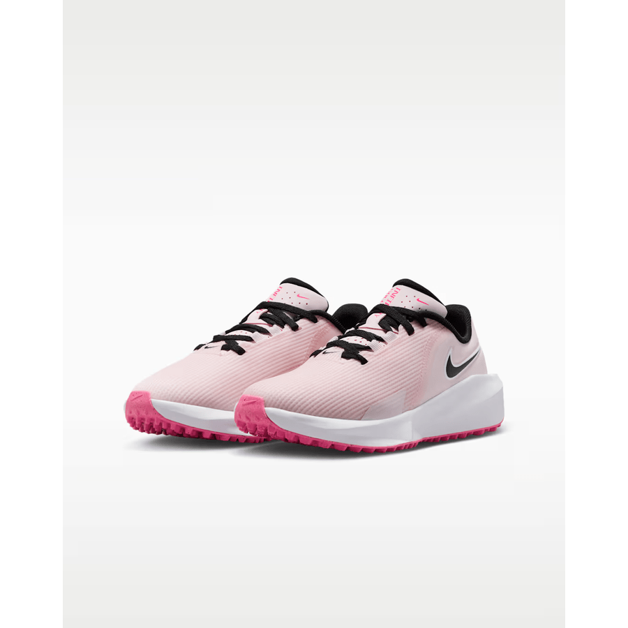 Chaussures de golf Nike Infinity G Jr. '24 sans crampons pour grands enfants - rose perle