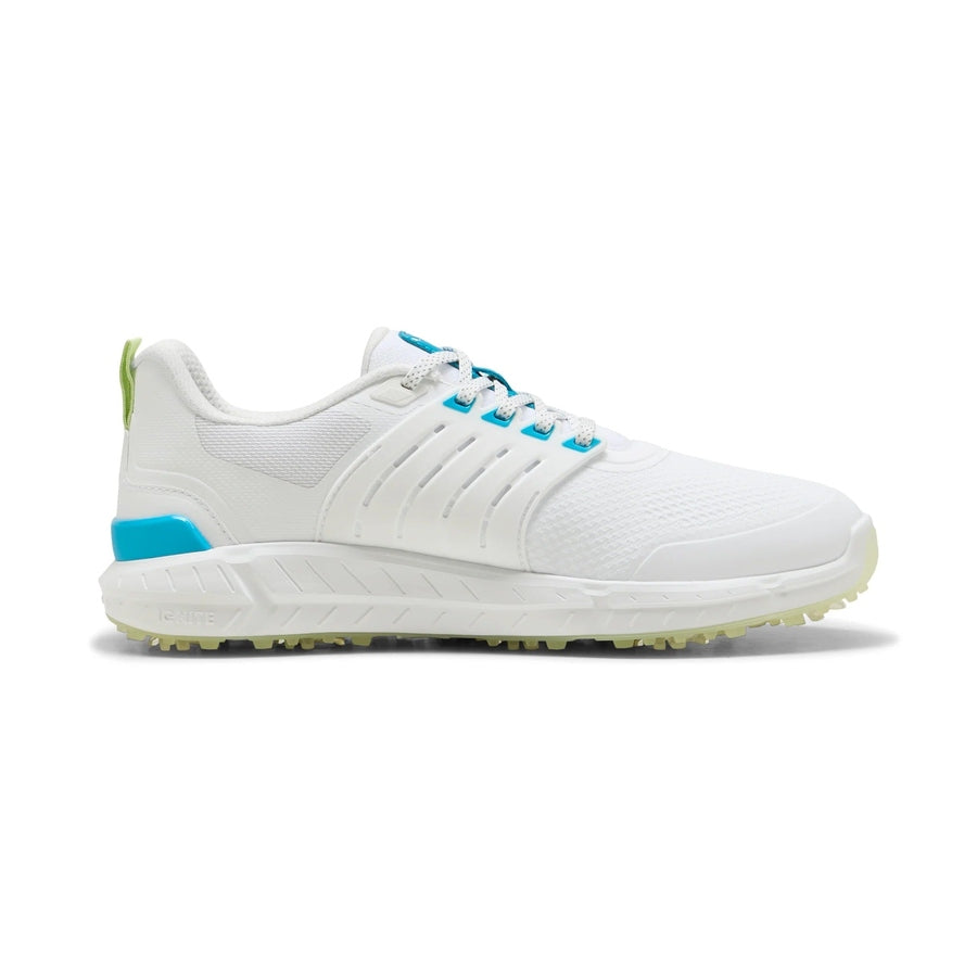 Puma Ignite Elevate 2 Tour Chaussures de golf - Blanc/Bleu