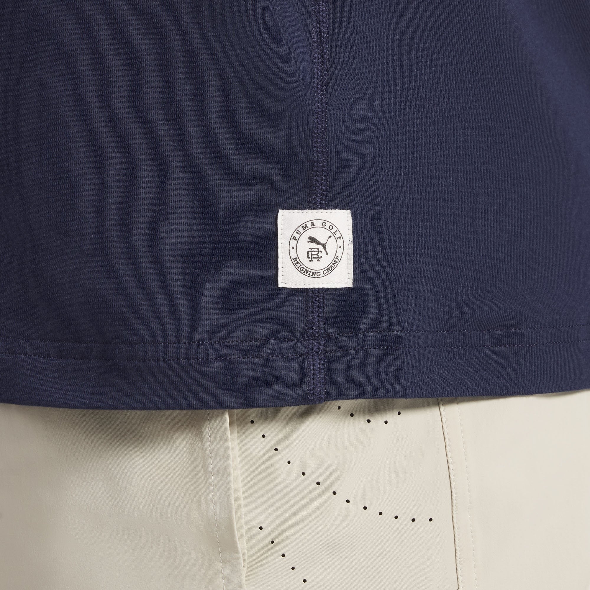 Puma x Reigning Champ Lifestyle Golf T-Shirt - Navy