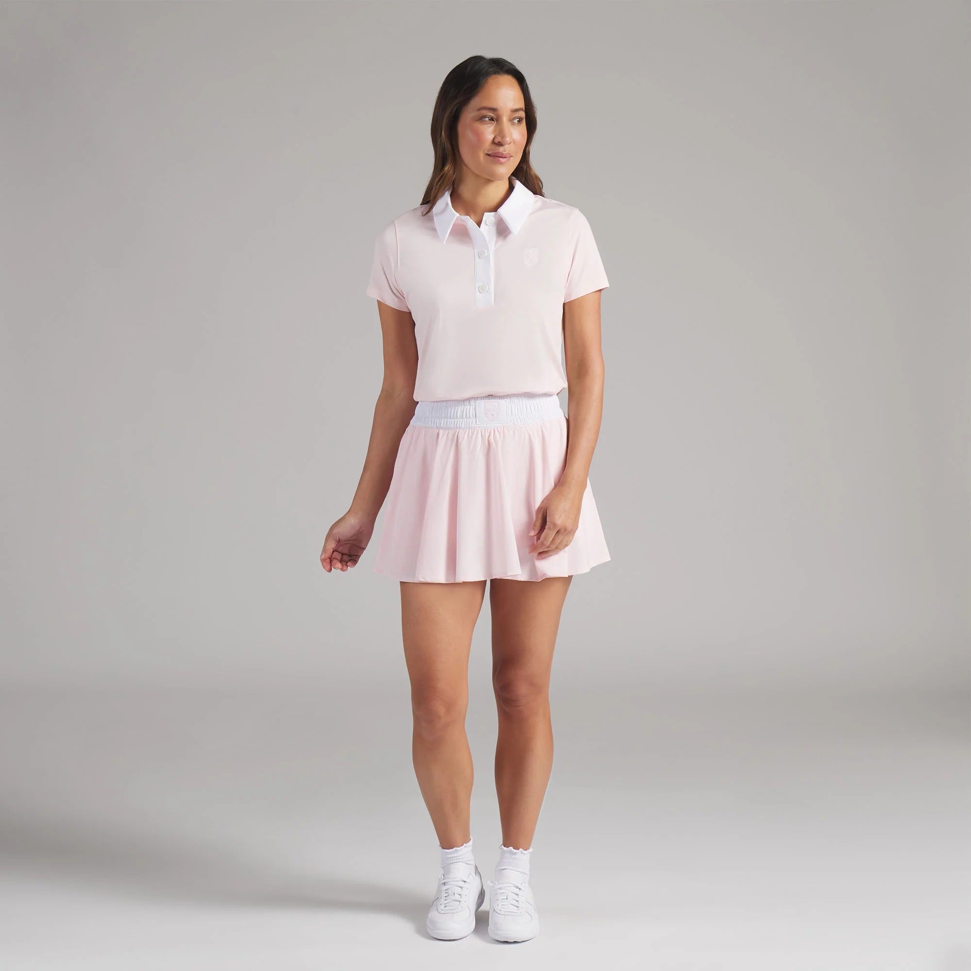 Puma Ladies x Mumu Woven Golf Skirt - Rose