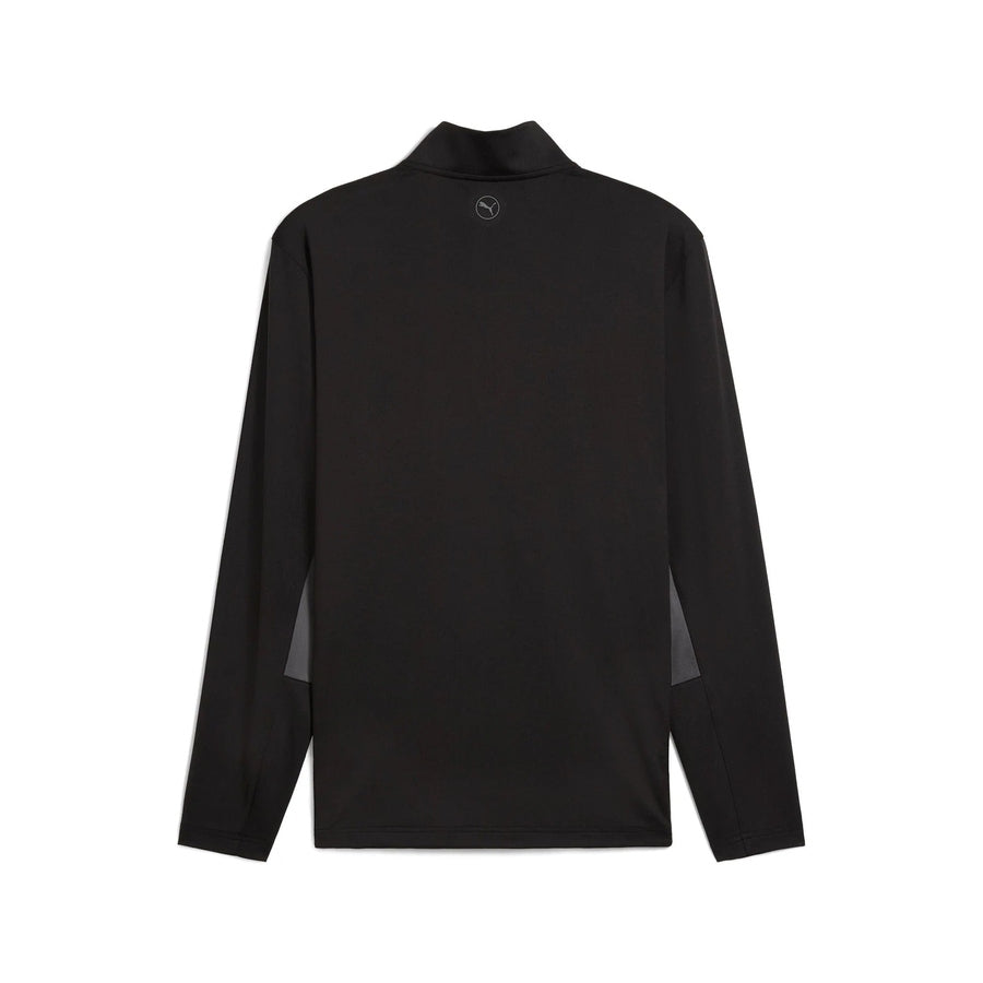 Puma Pure 2.0 1/4 Zip Golf Pullover - Black