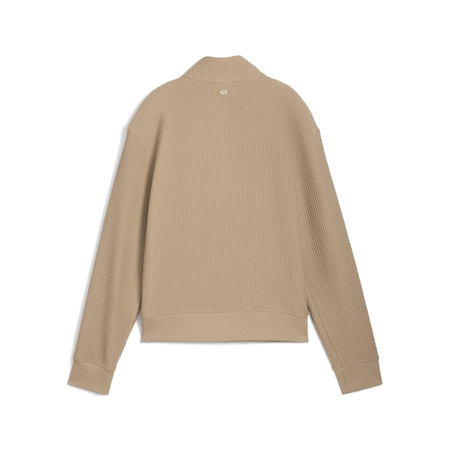 Puma Ladies Boulder 1/2 Snap Pullover - Coffee