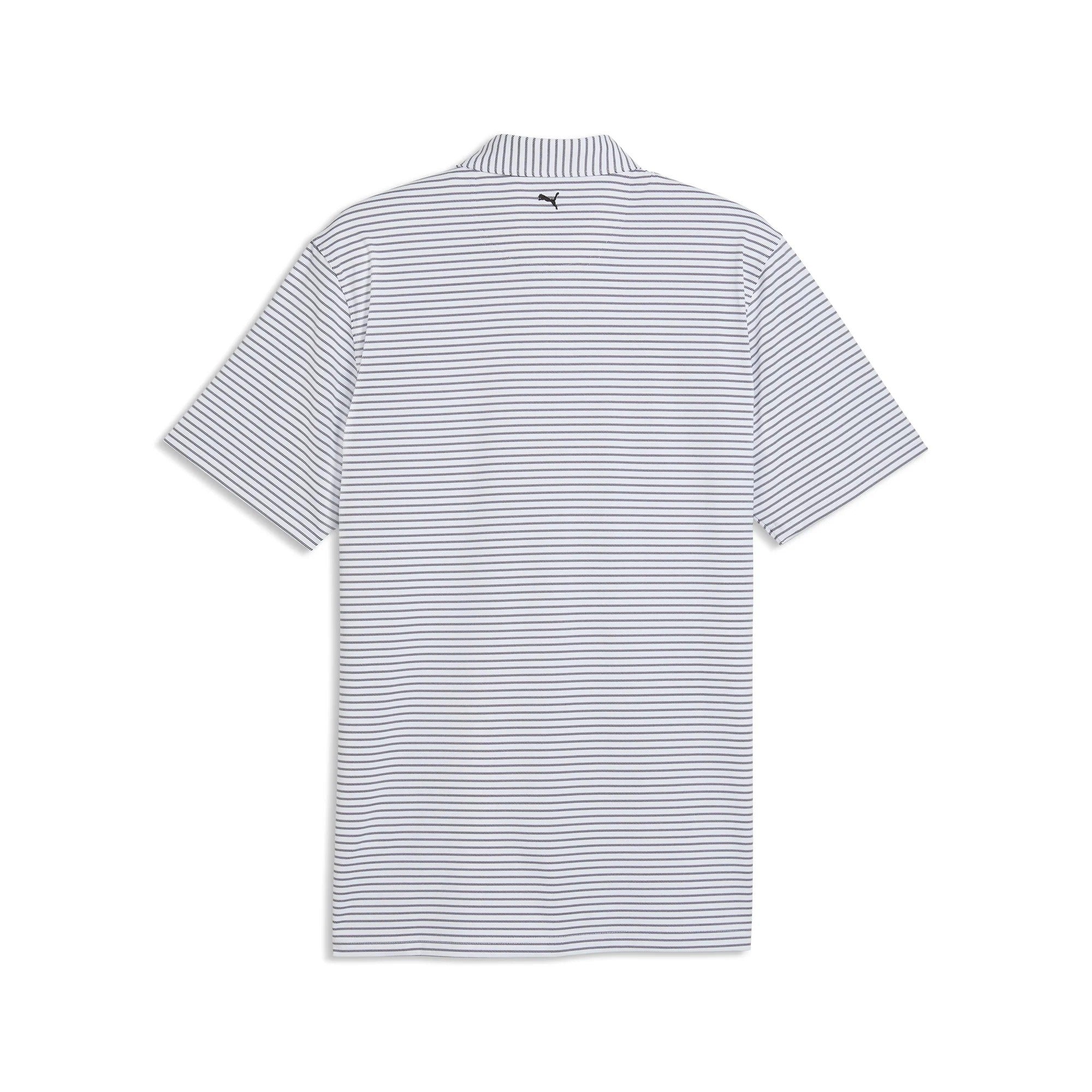 Puma BRRR Stripe Golf Polo - Black