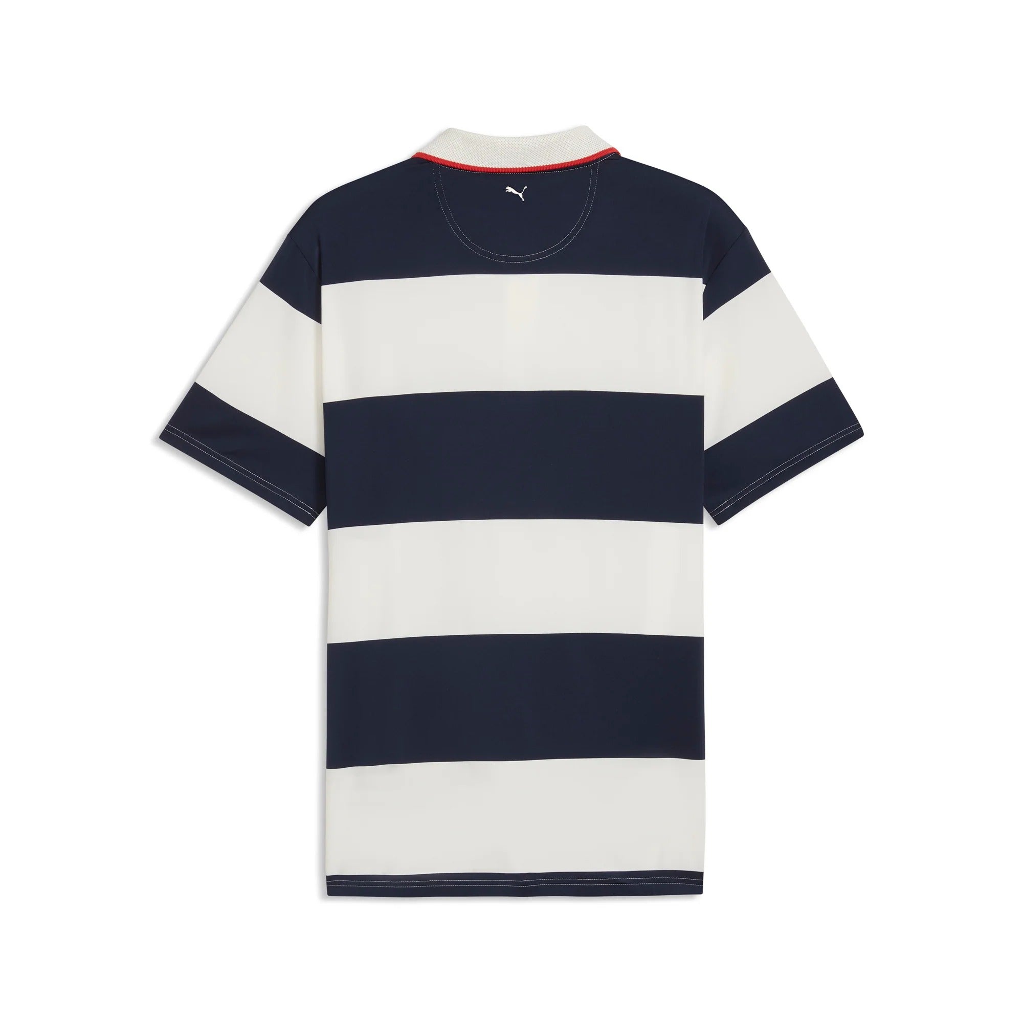 Puma CLOUDSPUN Rugby BN Golf Polo - White/Navy