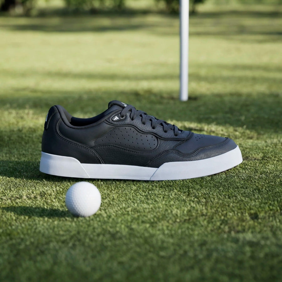 Adidas Retrocross 25 Spikeless Golf Shoes - Black/White