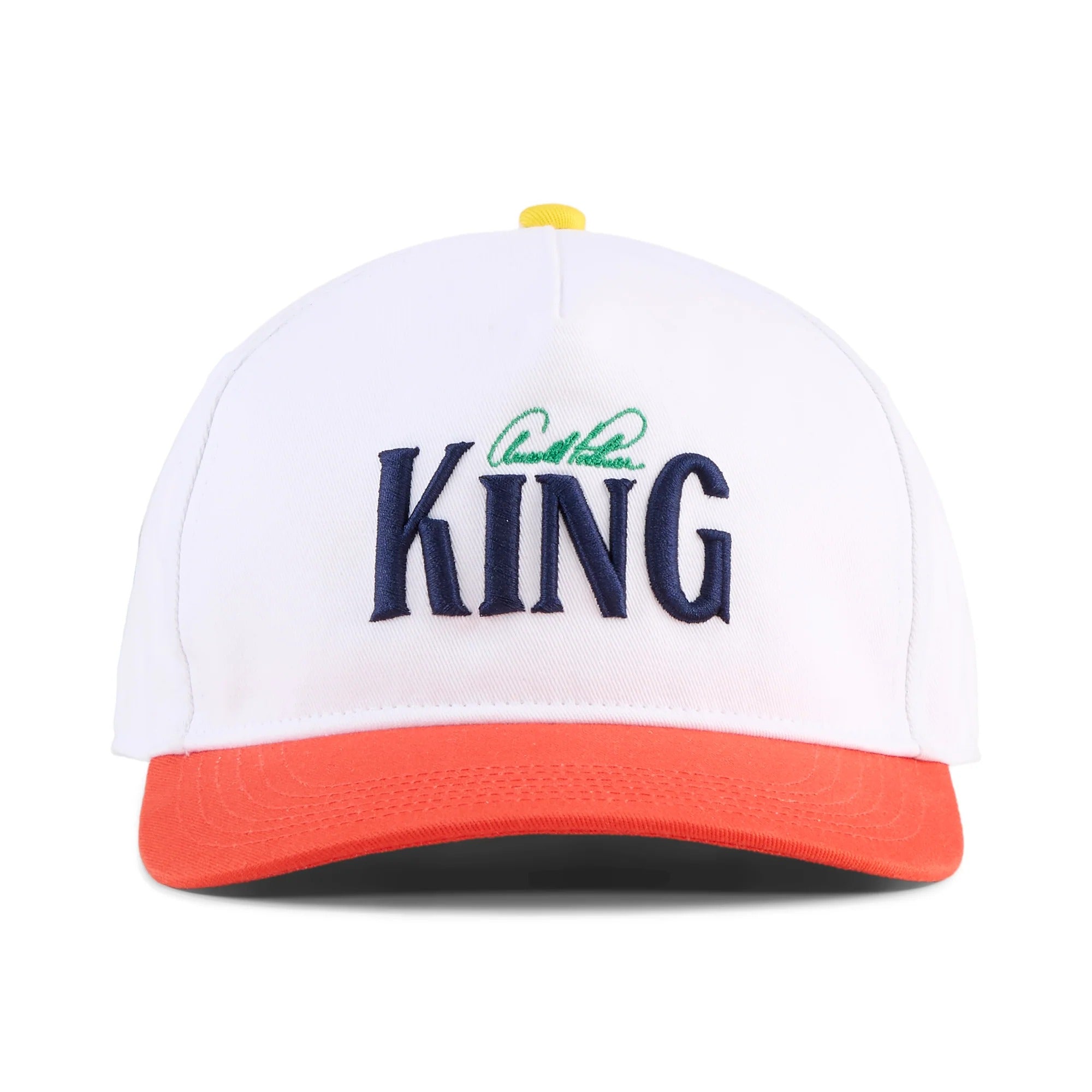 PUMA x Arnold Palmer King Golf Cap - White/Orange