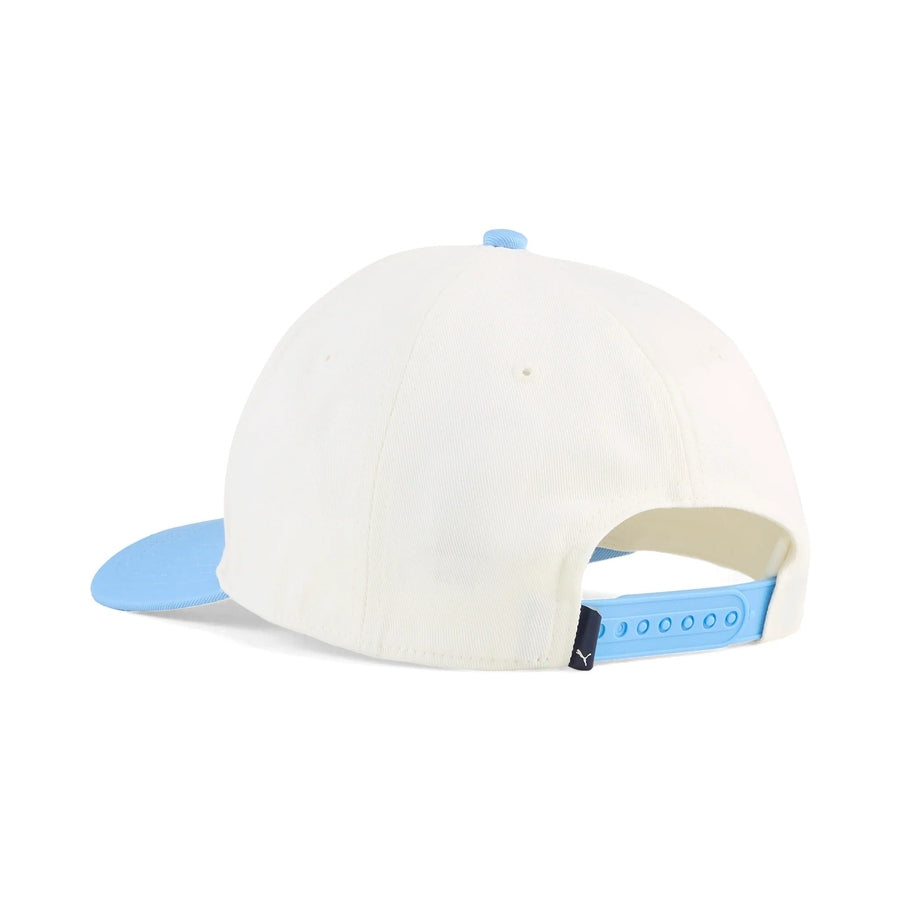 Puma Golf Flagstick Snapback Cap - White/Blue