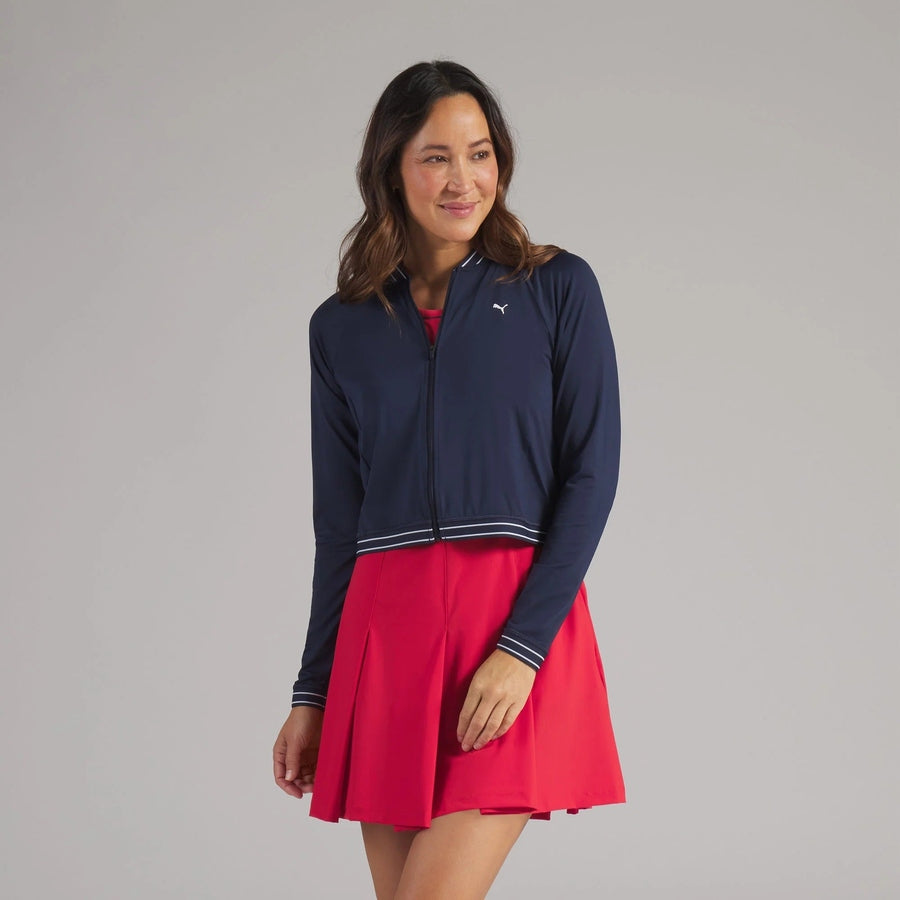 Puma Ladies UV Sport Golf Jacket - Navy