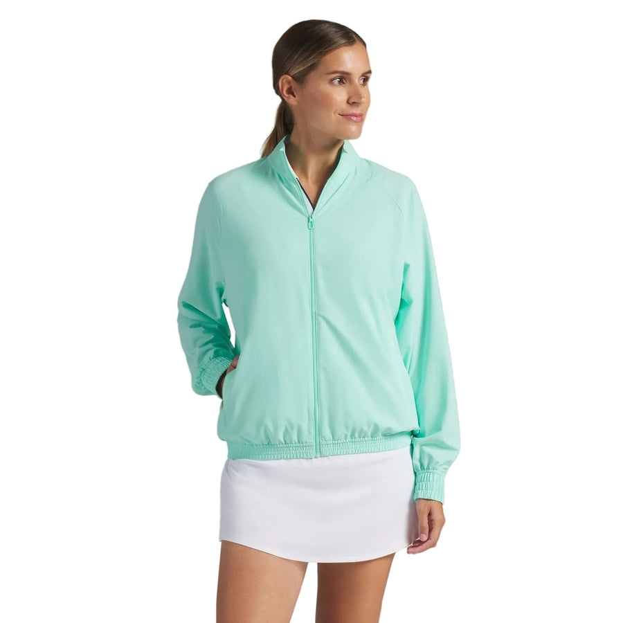 Puma Ladies Full-Zip Wind Golf Jacket - Mint