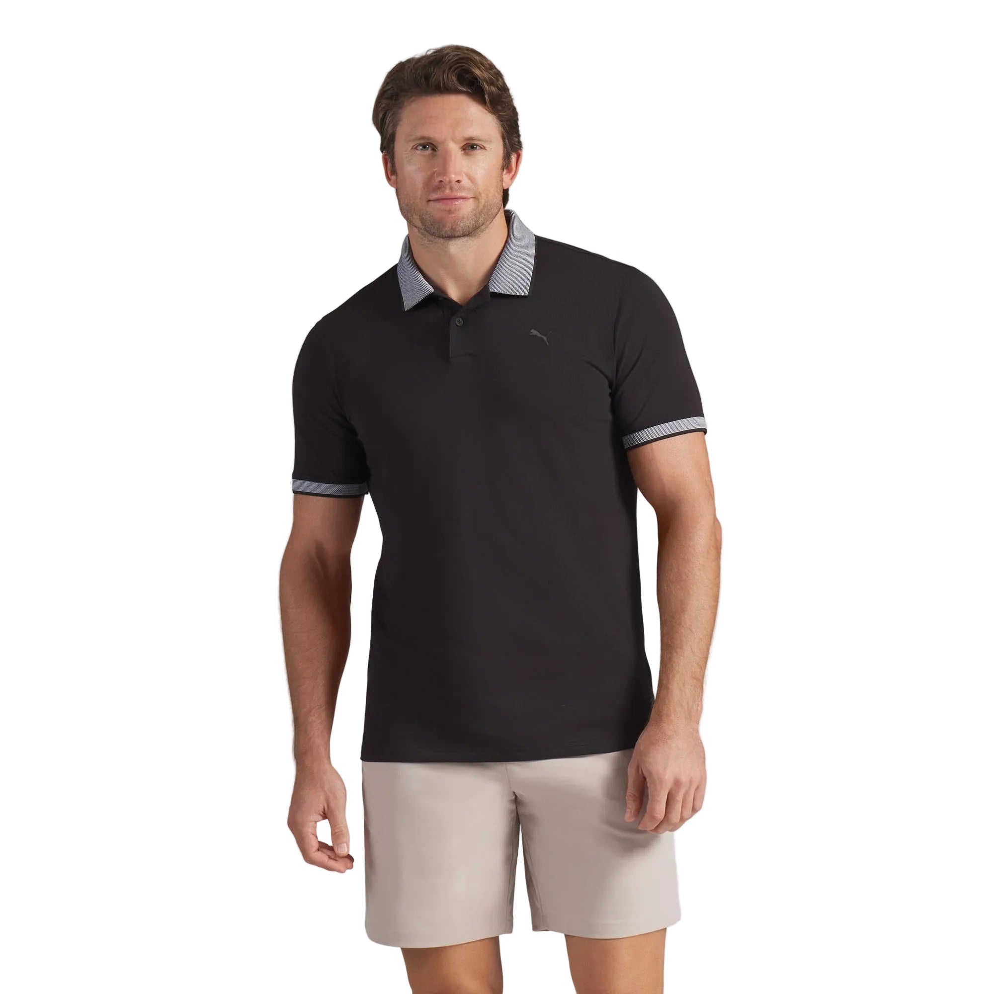Puma Modalon Crafted LC Golf Polo - Black