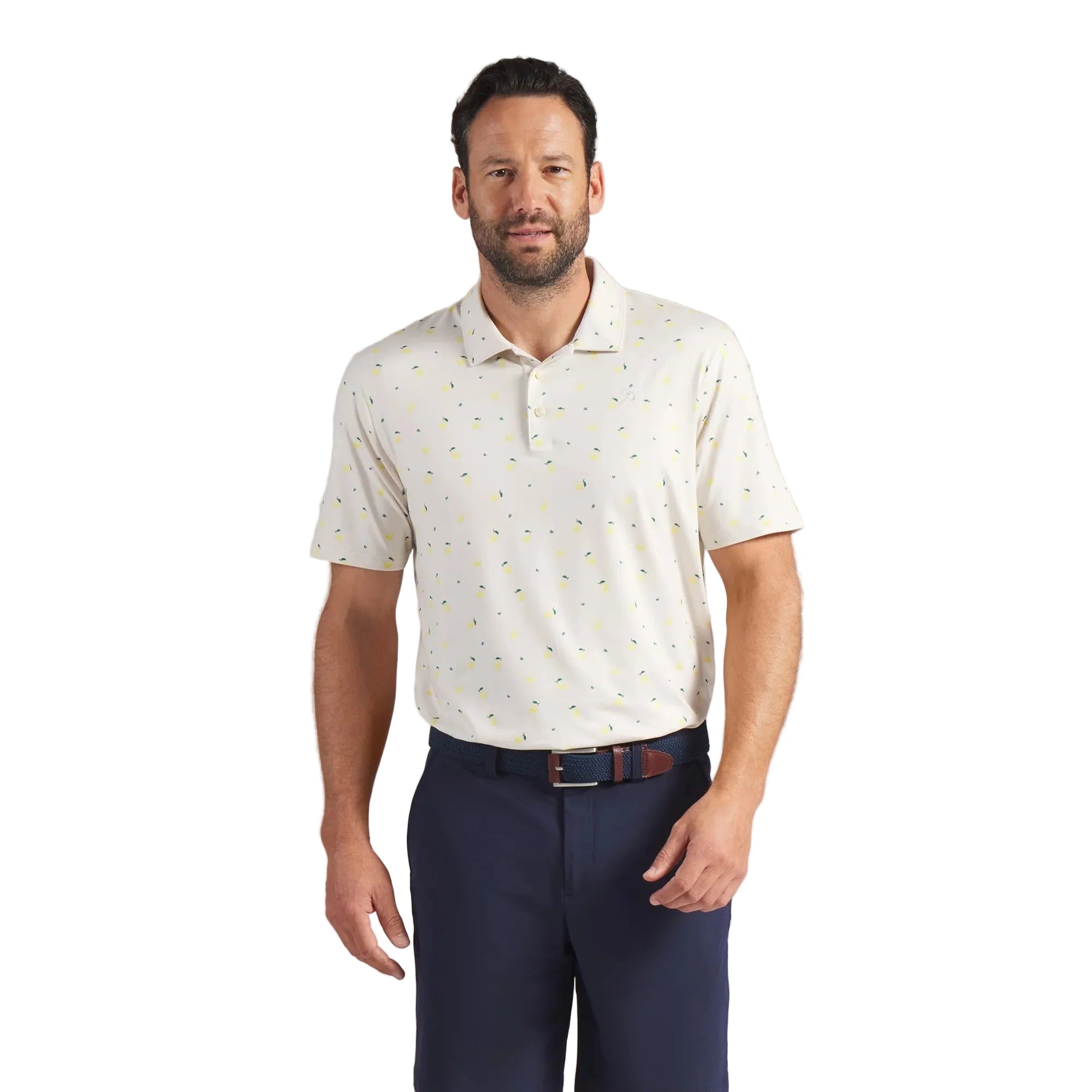 Puma x AP CLOUDSPUN Lemon Golf Polo - Off White