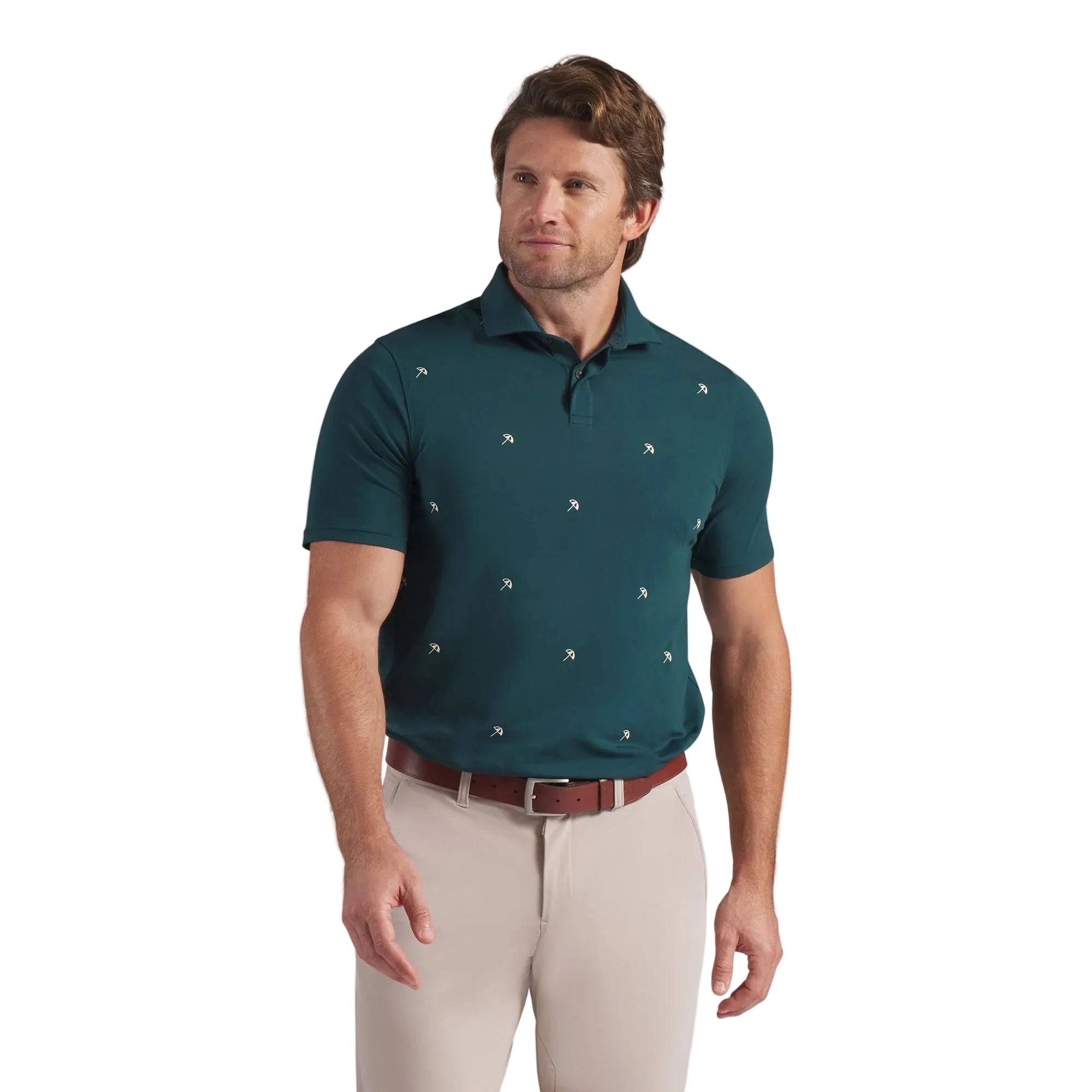 Puma x AP Modalon Umbrella Golf Polo - Green