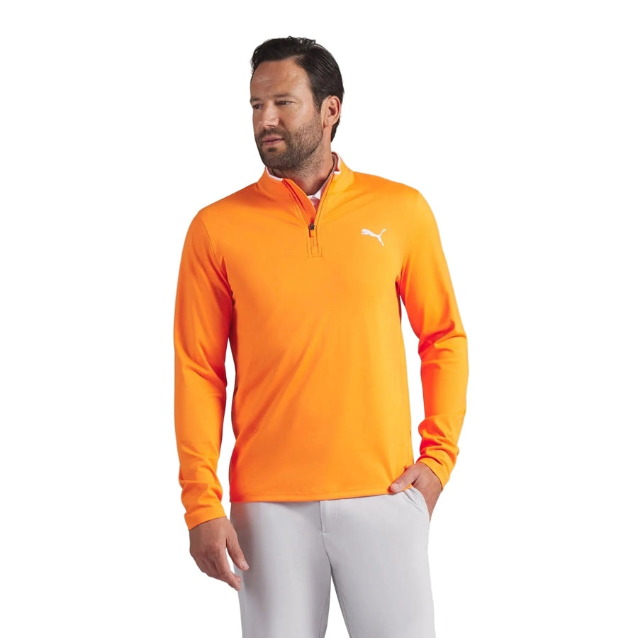Puma CLOUDSPUN Tech 1/4 Zip Tour - Orange