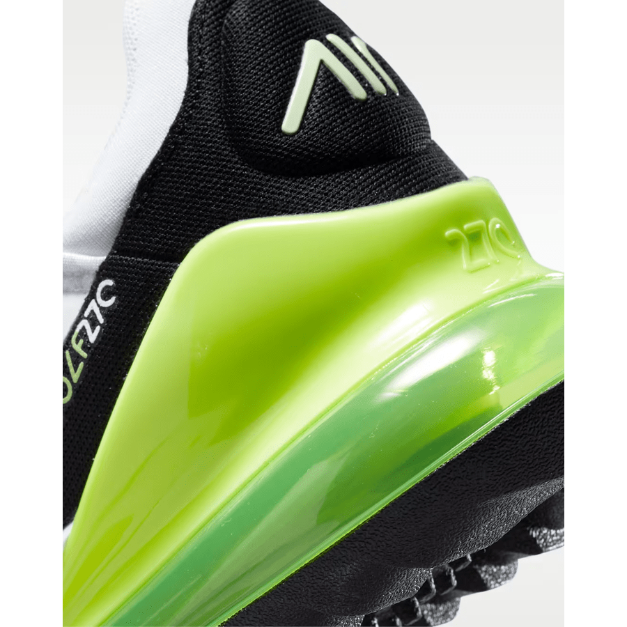 Chaussures de golf sans crampons Nike Air Max 270 G - Blanc