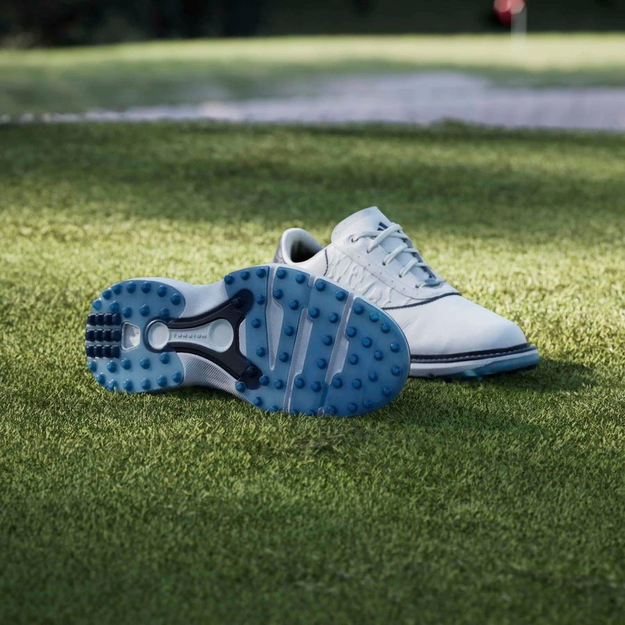 Adidas Ladies MC70 Spikeless Golf Shoes - White/Navy