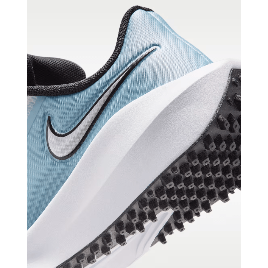 Nike Infinity G Jr. '24 Chaussures de golf sans crampons pour grands enfants - Blanc/Bleu