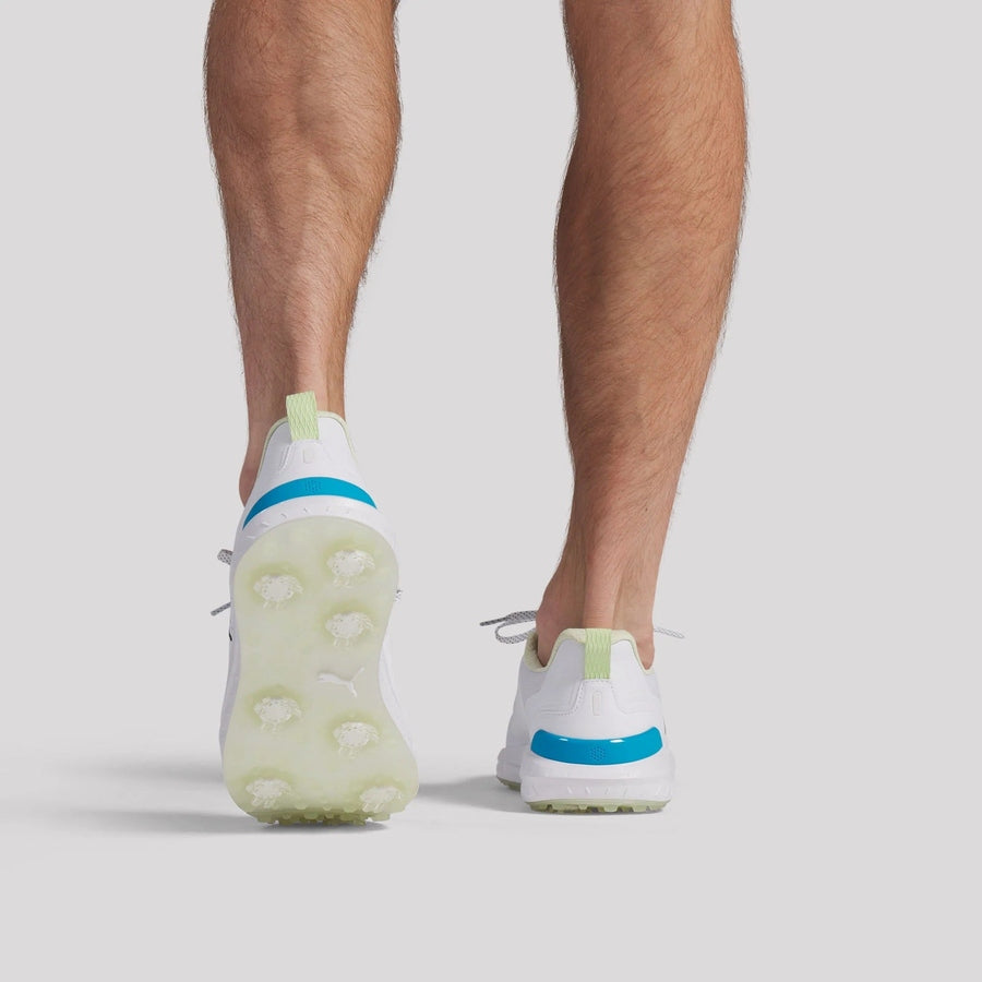 Chaussures de golf Puma Ignite Elevate 2 Tour - Blanc/Bleu