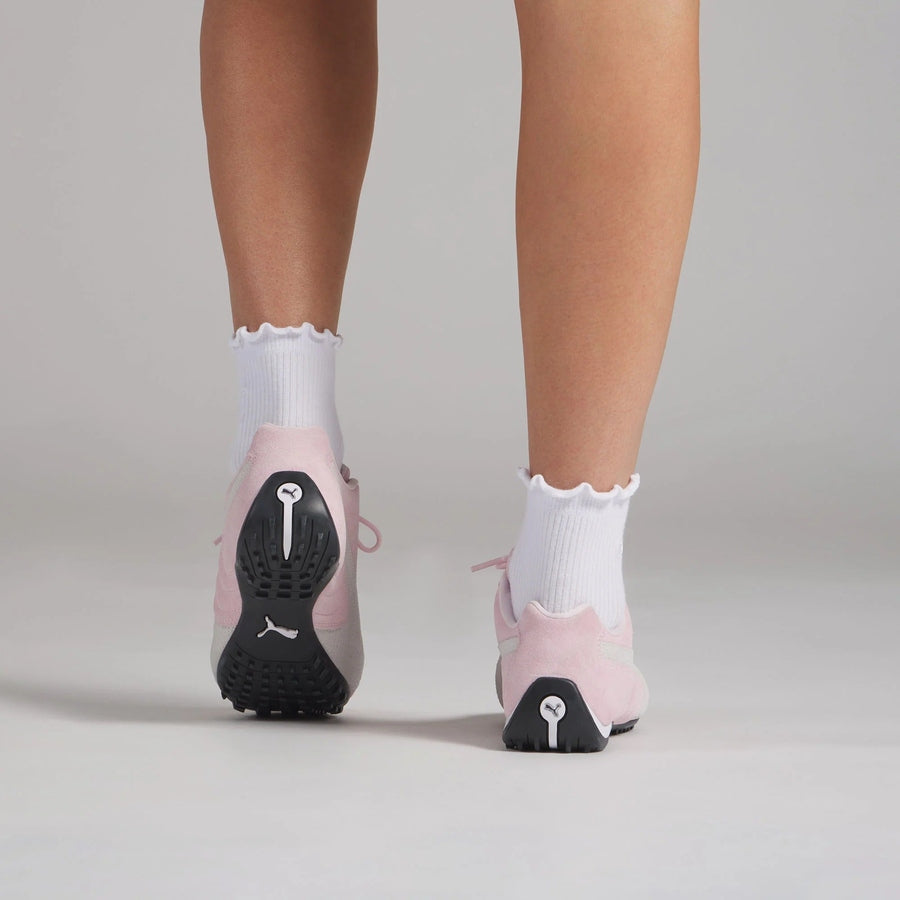 Puma Ladies Speedcat G Spikeless Golf Shoes - Pink/White