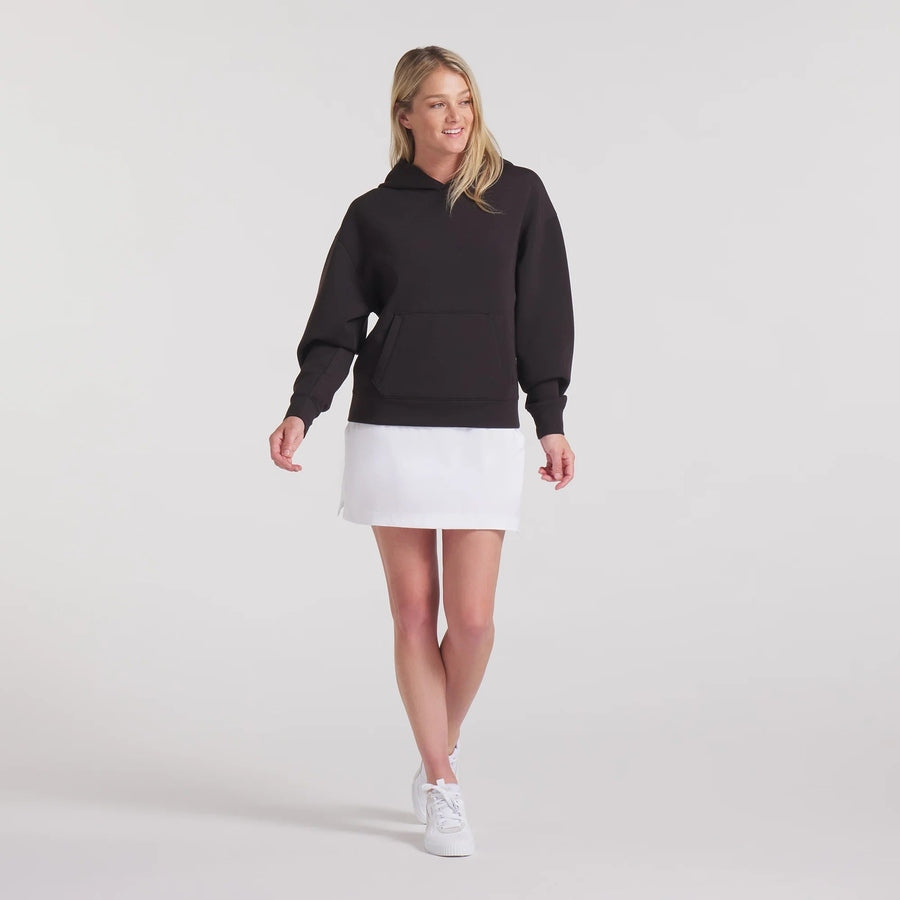 Puma Ladies Cloudspun Fleece Hoodie - Black
