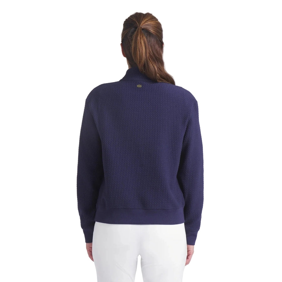 Puma Ladies Boulder 1/2 Snap Pullover - Deep Navy