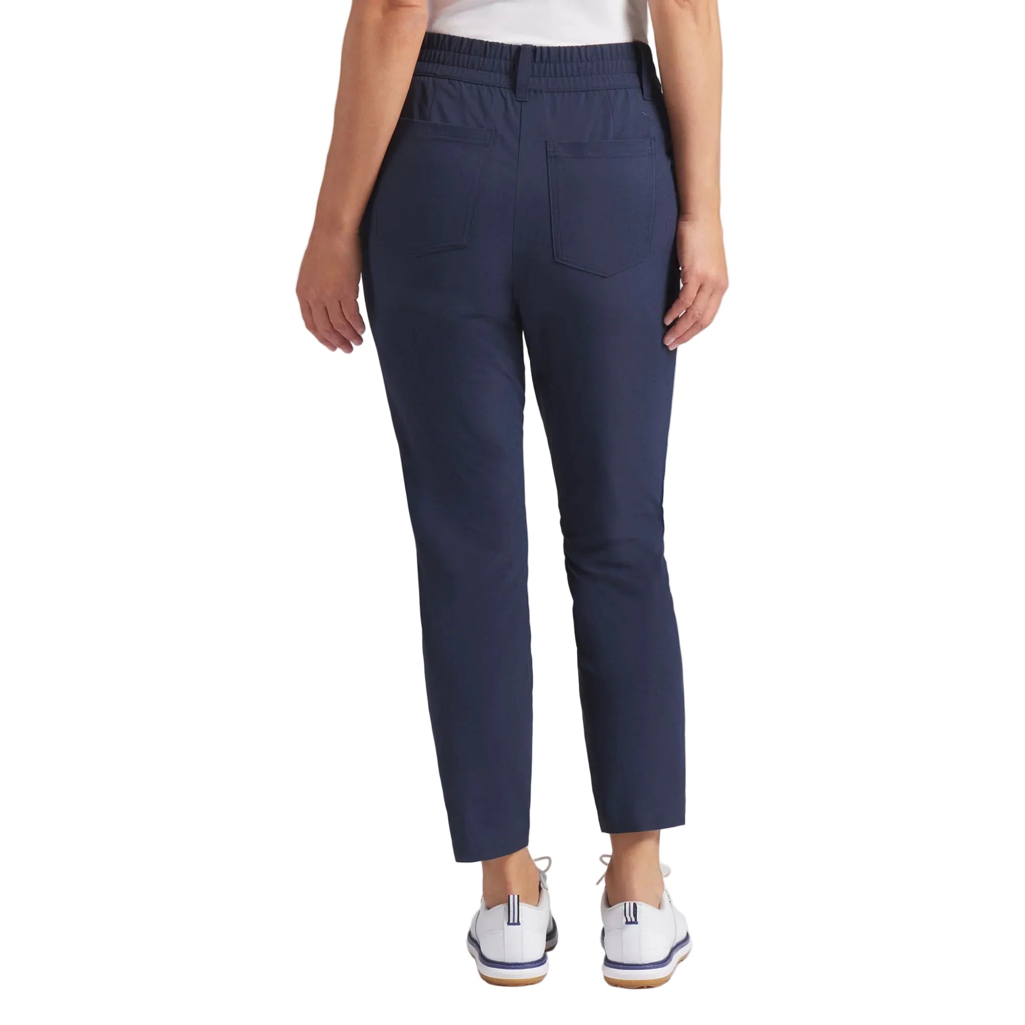 Puma Ladies Avant Slim Golf Pants - Navy