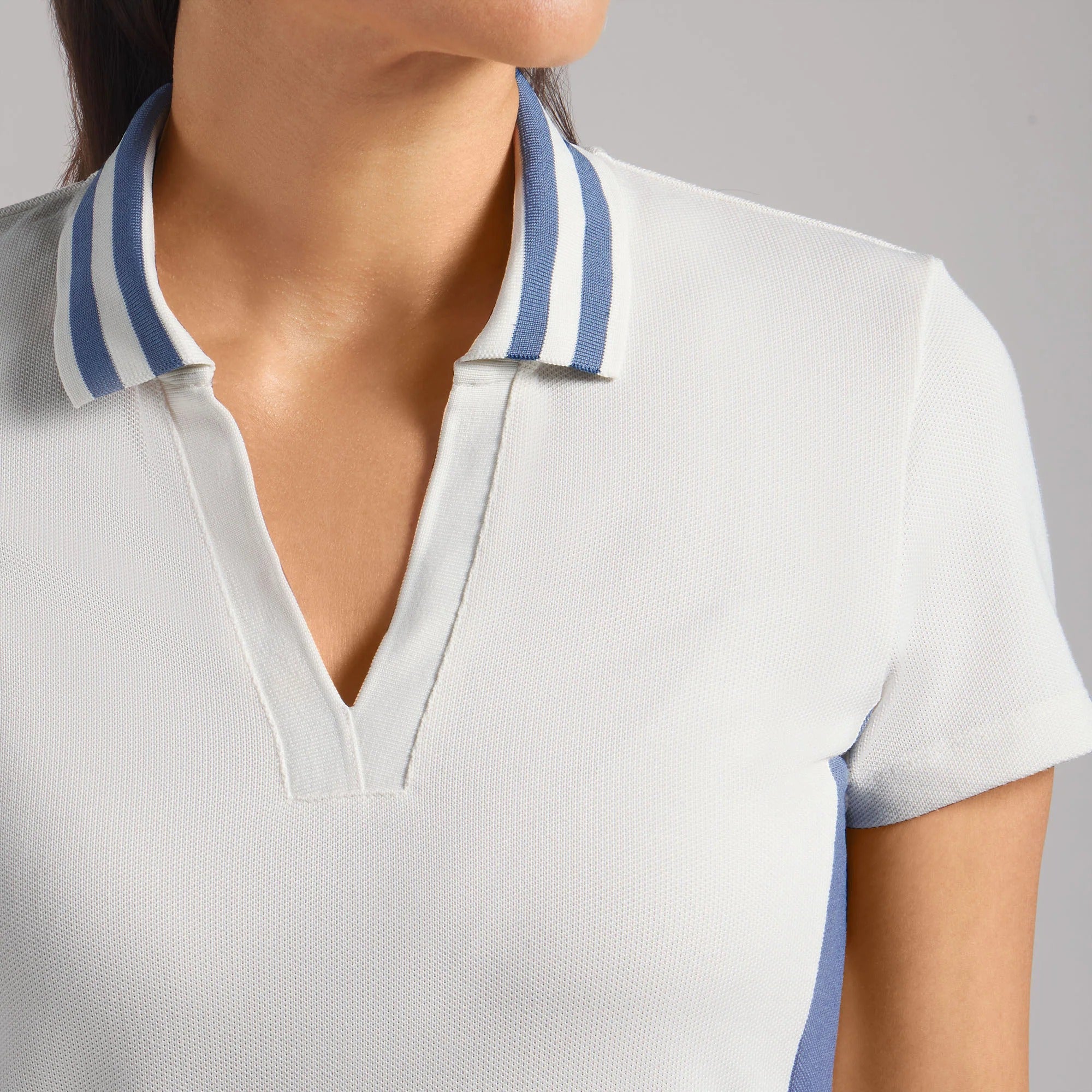 Puma Ladies Pique Golf Dress - White