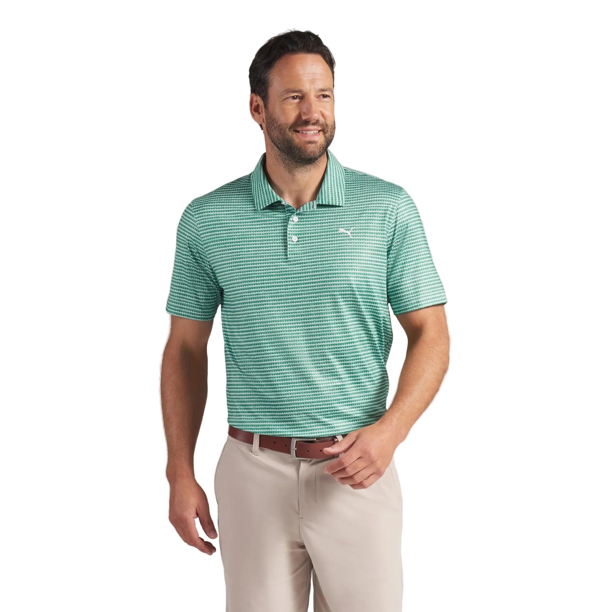 Puma MATTR Stadium LC Golf Polo - Green