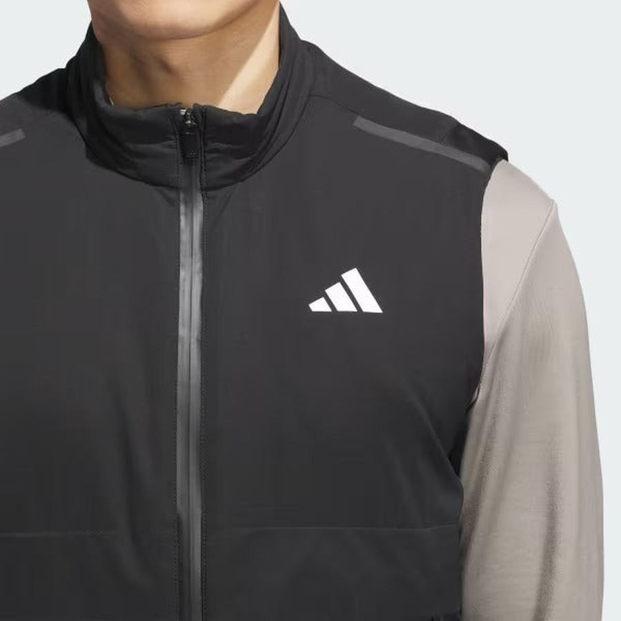 Adidas Ultimate365 Tour Frostguard Full-Zip Vest - Black | Free S