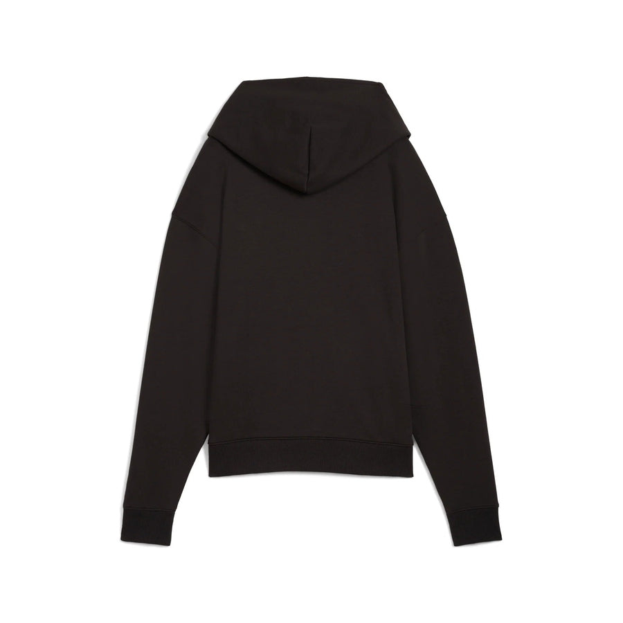 Puma Ladies Cloudspun Fleece Hoodie - Black