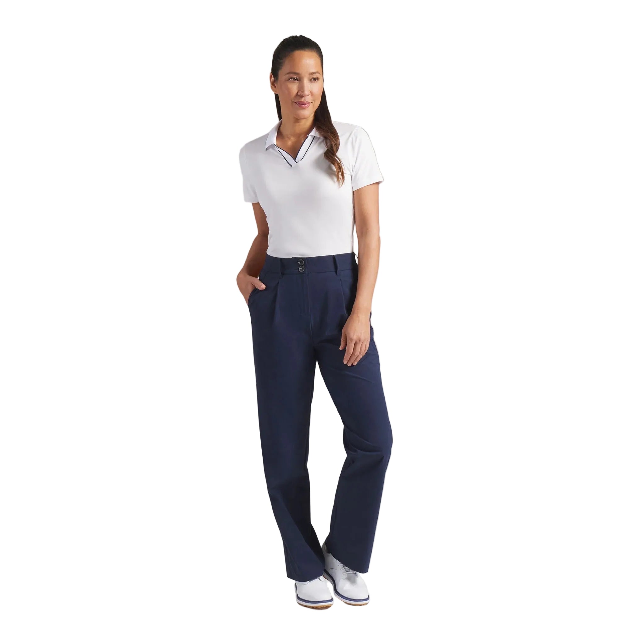 Puma Ladies Avant Trouser Golf Pant - Navy
