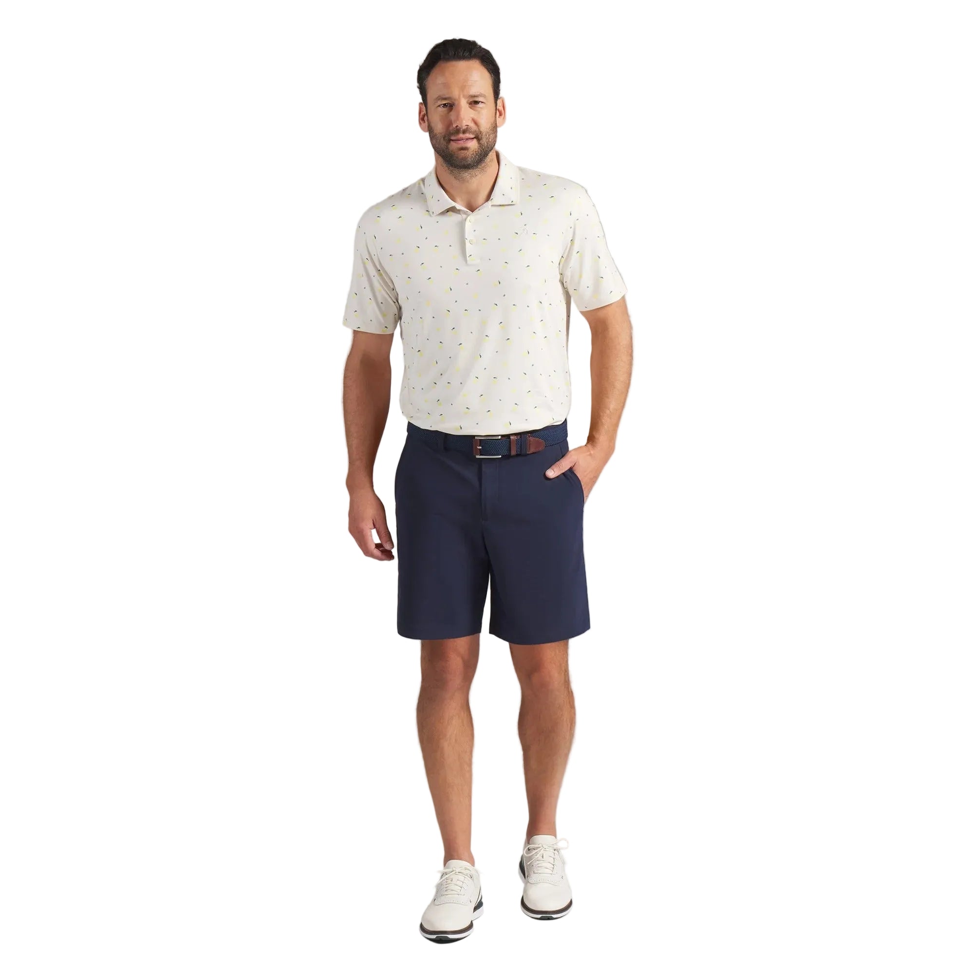 Puma x AP CLOUDSPUN Lemon Golf Polo - Off White