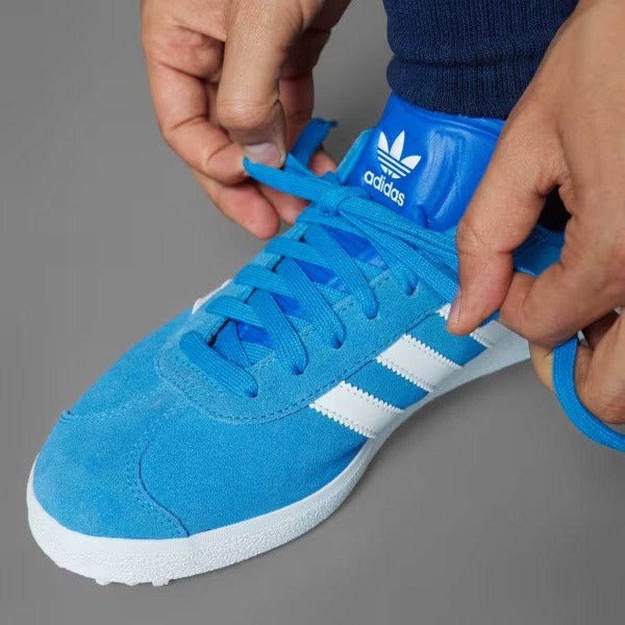 Adidas Gazelle Spikeless Golf Shoes - Blue
