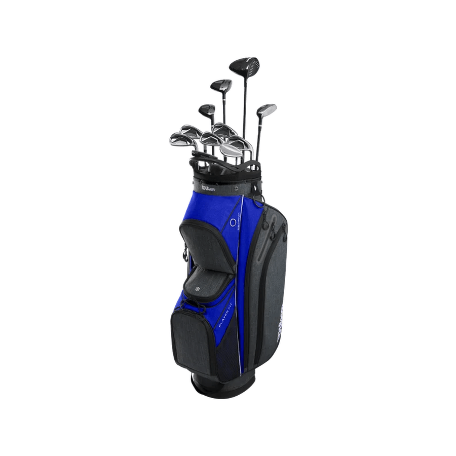 Wilson PlayerFit Complete Graphite Package Set with Cart Bag