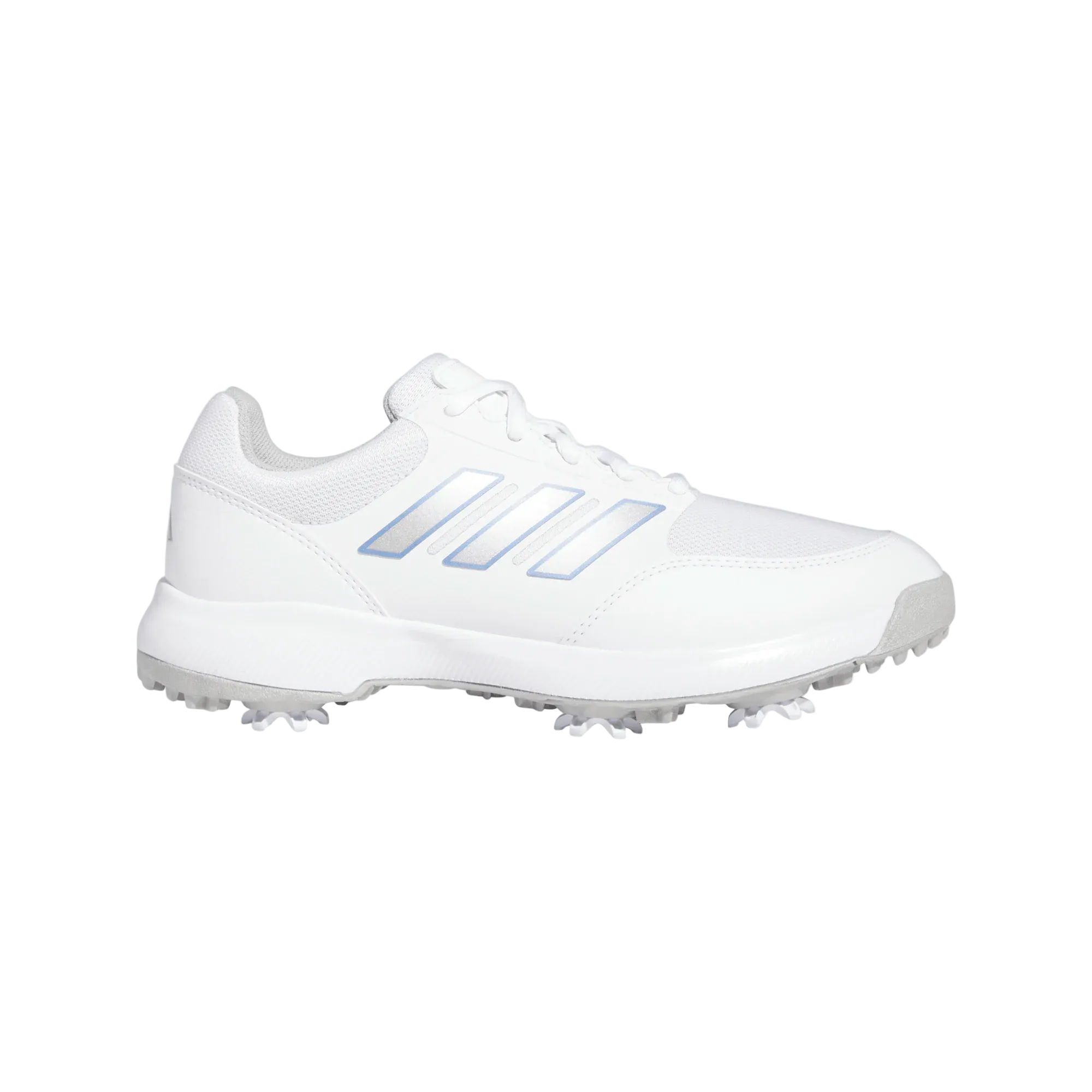 Adidas Ladies Tech Response 3.0 Golf Shoes - White/Blue