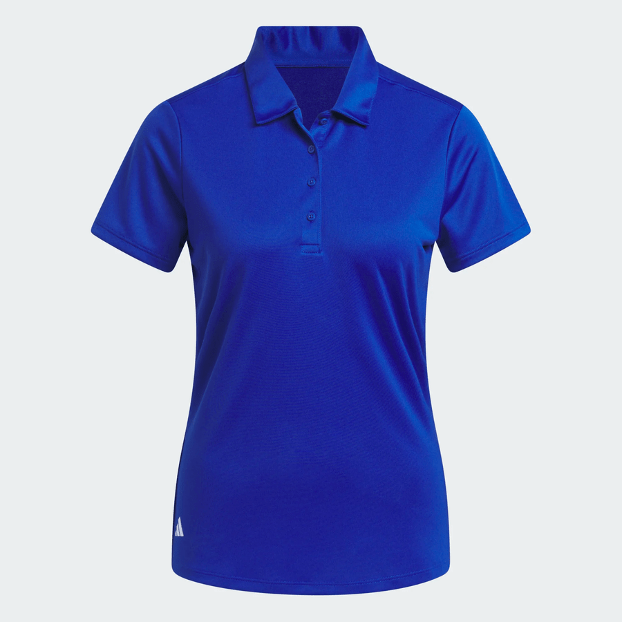 Polo de golf Adidas femme, manches courtes, uni, performant