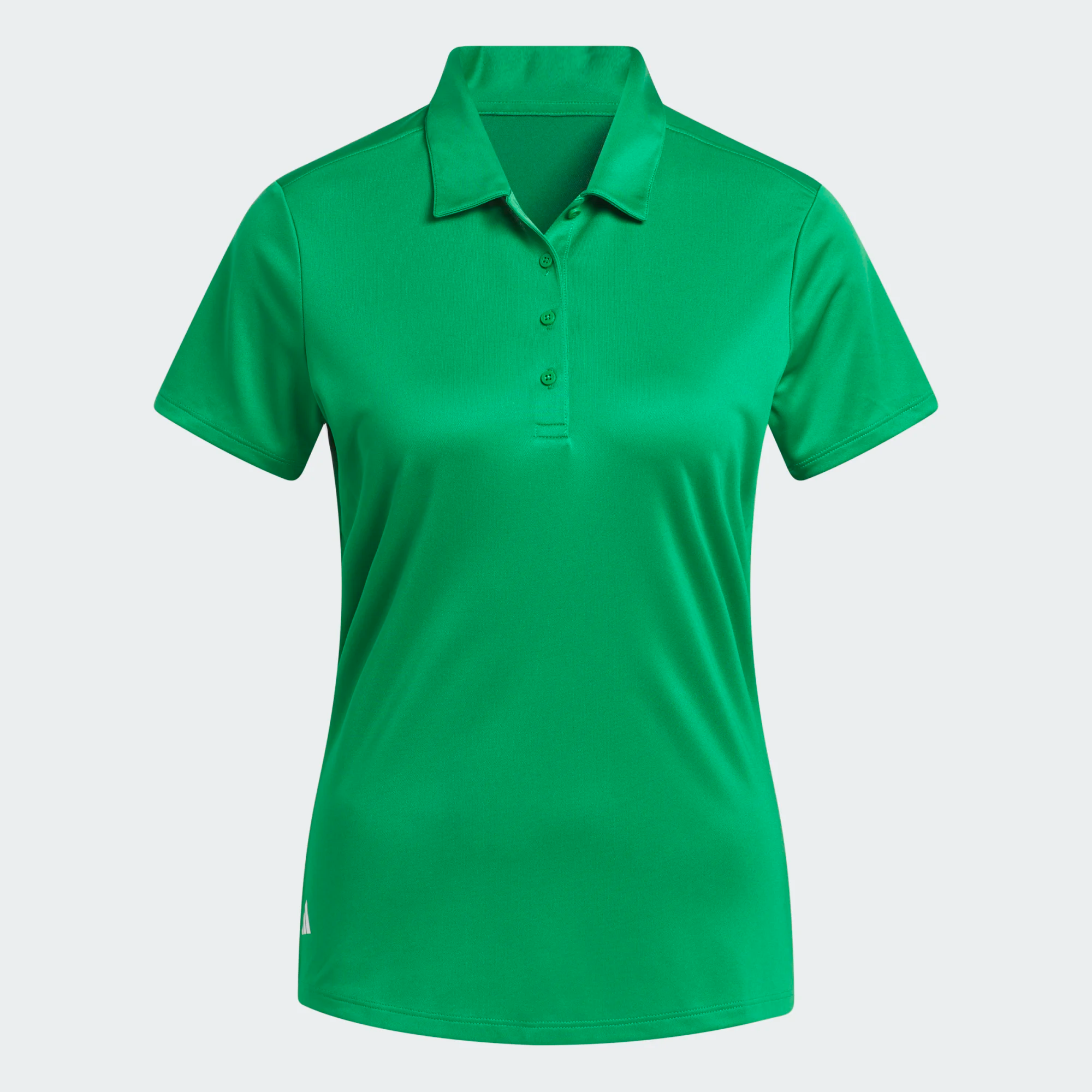Adidas Ladies Solid Performance Short Sleeve Golf Polo