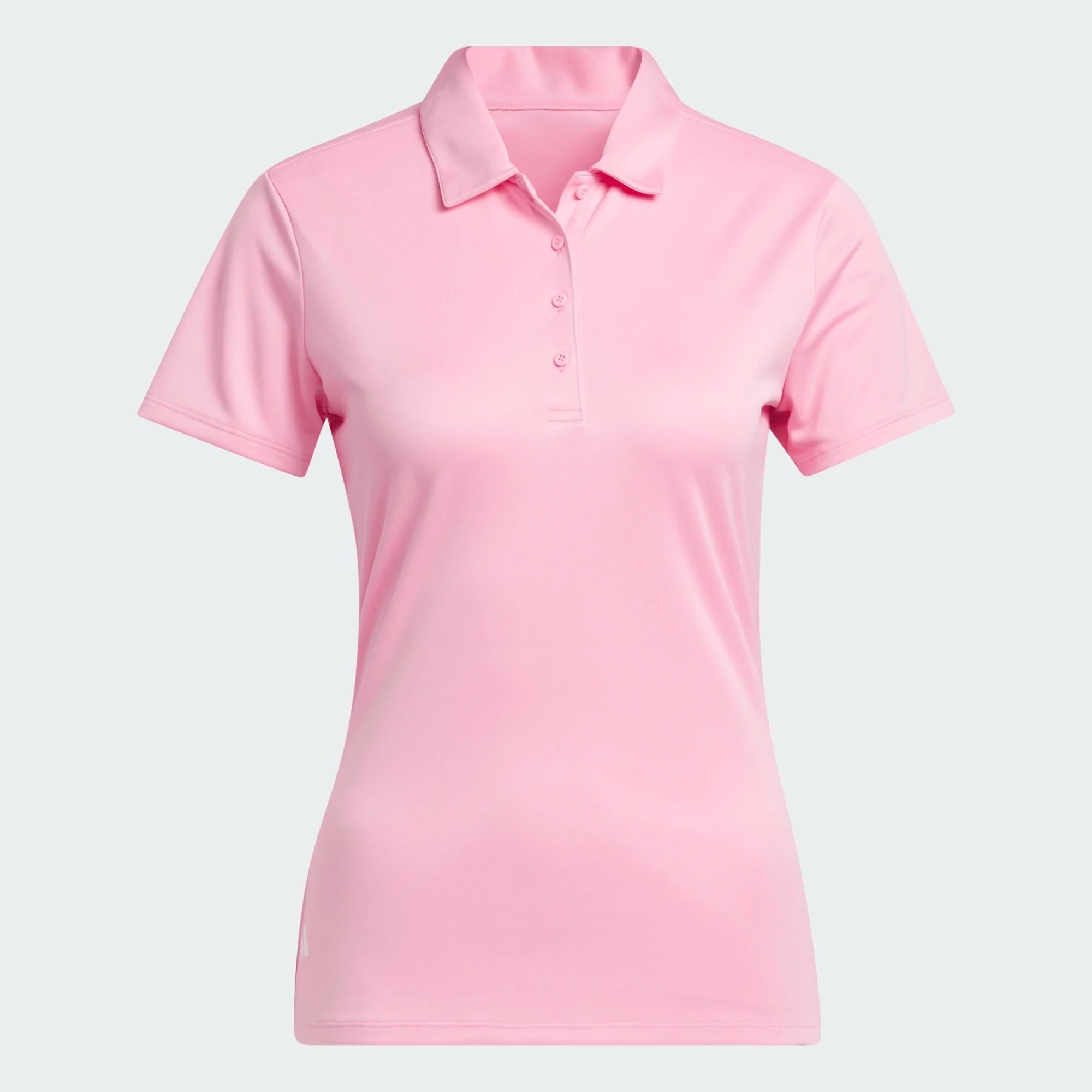 Adidas Ladies Solid Performance Short Sleeve Golf Polo