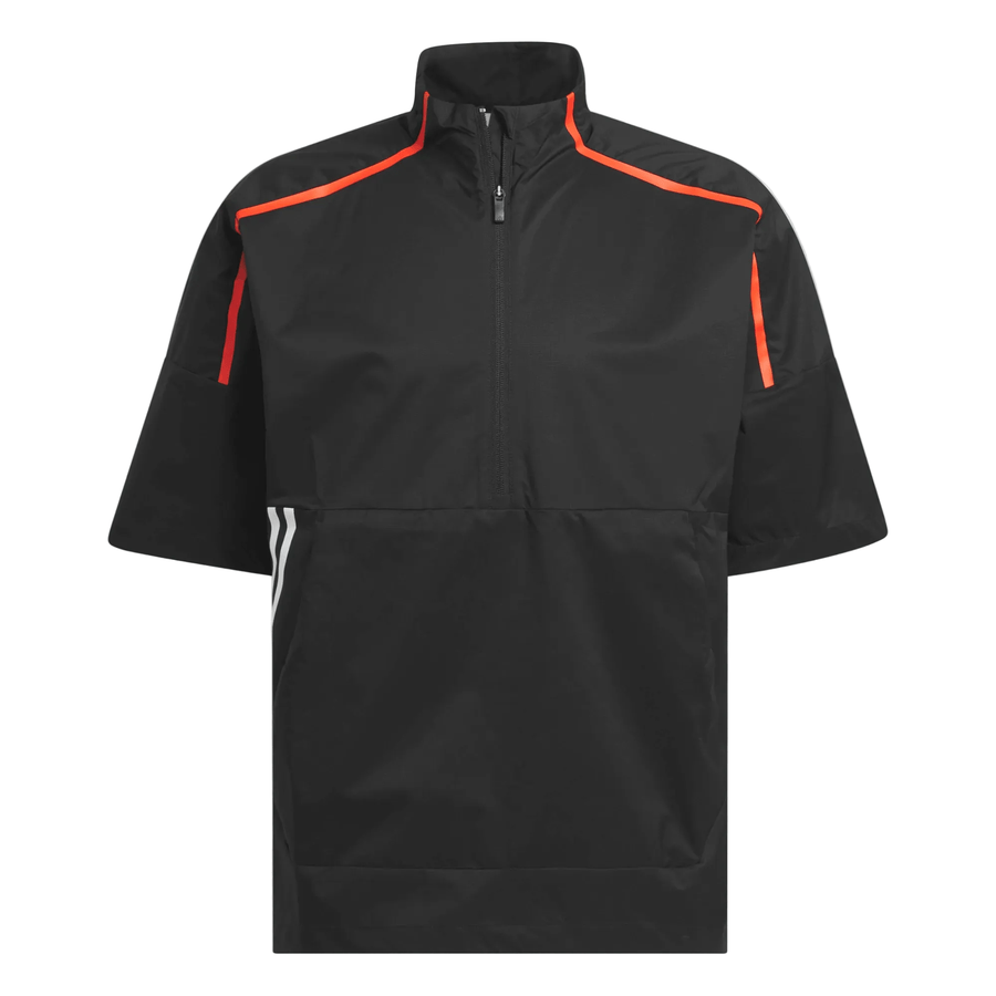 Adidas Core Provisional Short-Sleeve 1/2-Zip Jacket - Black