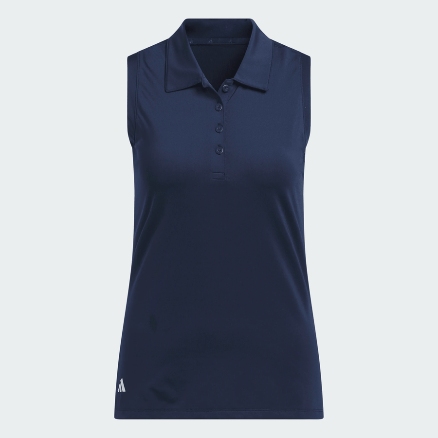 Polo sans manches uni Adidas Ultimate365 pour femme