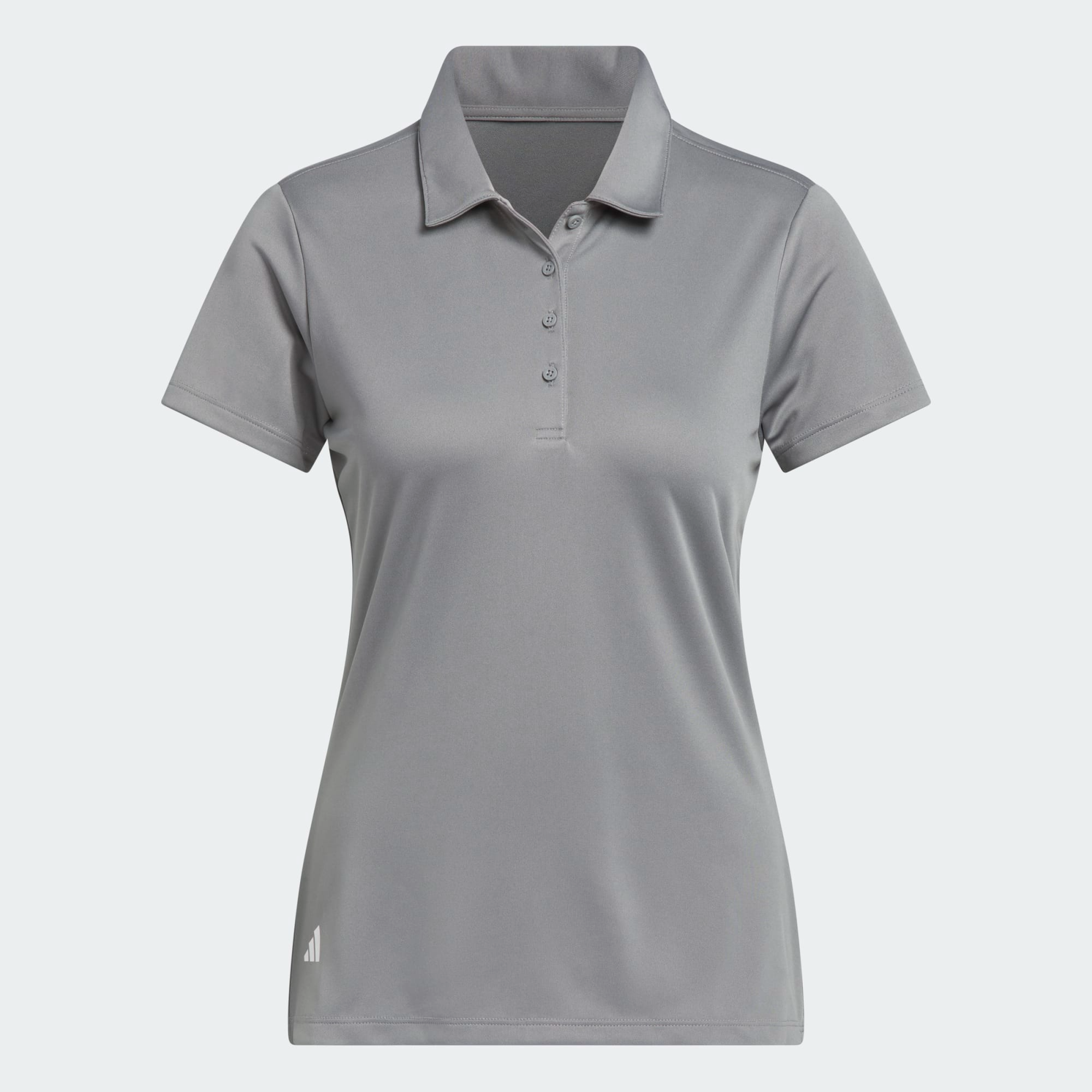 Adidas Ladies Solid Performance Short Sleeve Golf Polo