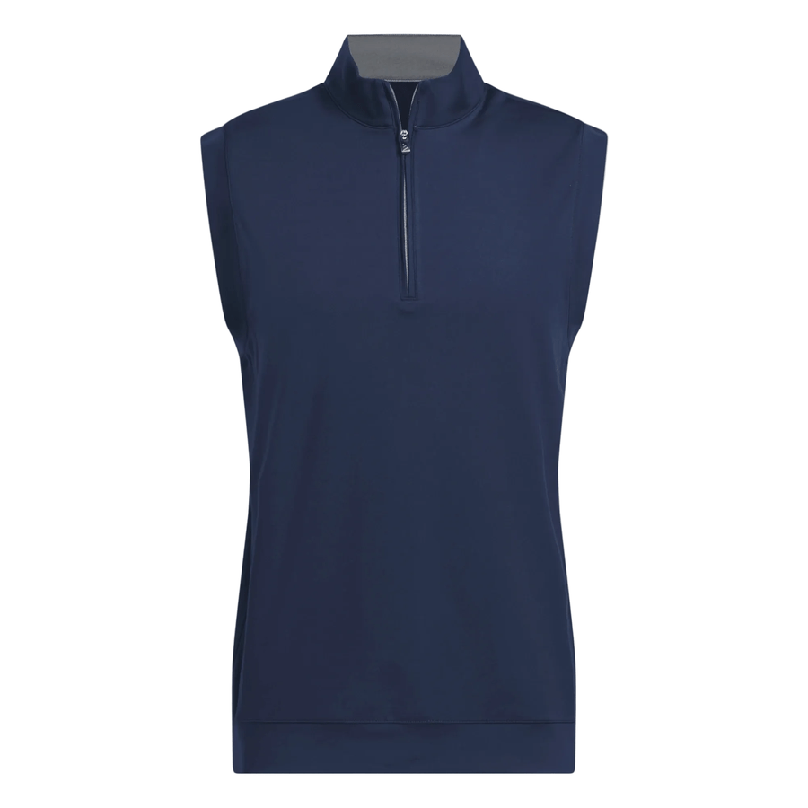 Adidas Ultimate365 Classic Quarter-Zip Golf Vest - Navy