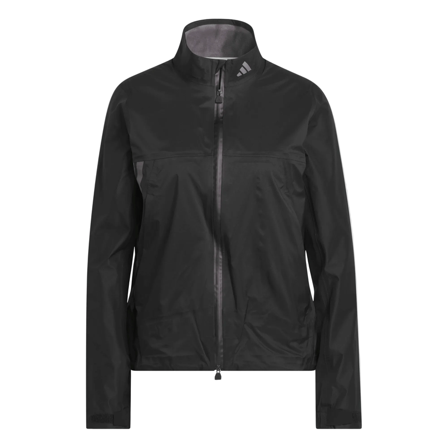 Adidas Ladies Ultimate365 Tour Climaproof+ Full-Zip Golf Jacket - Black
