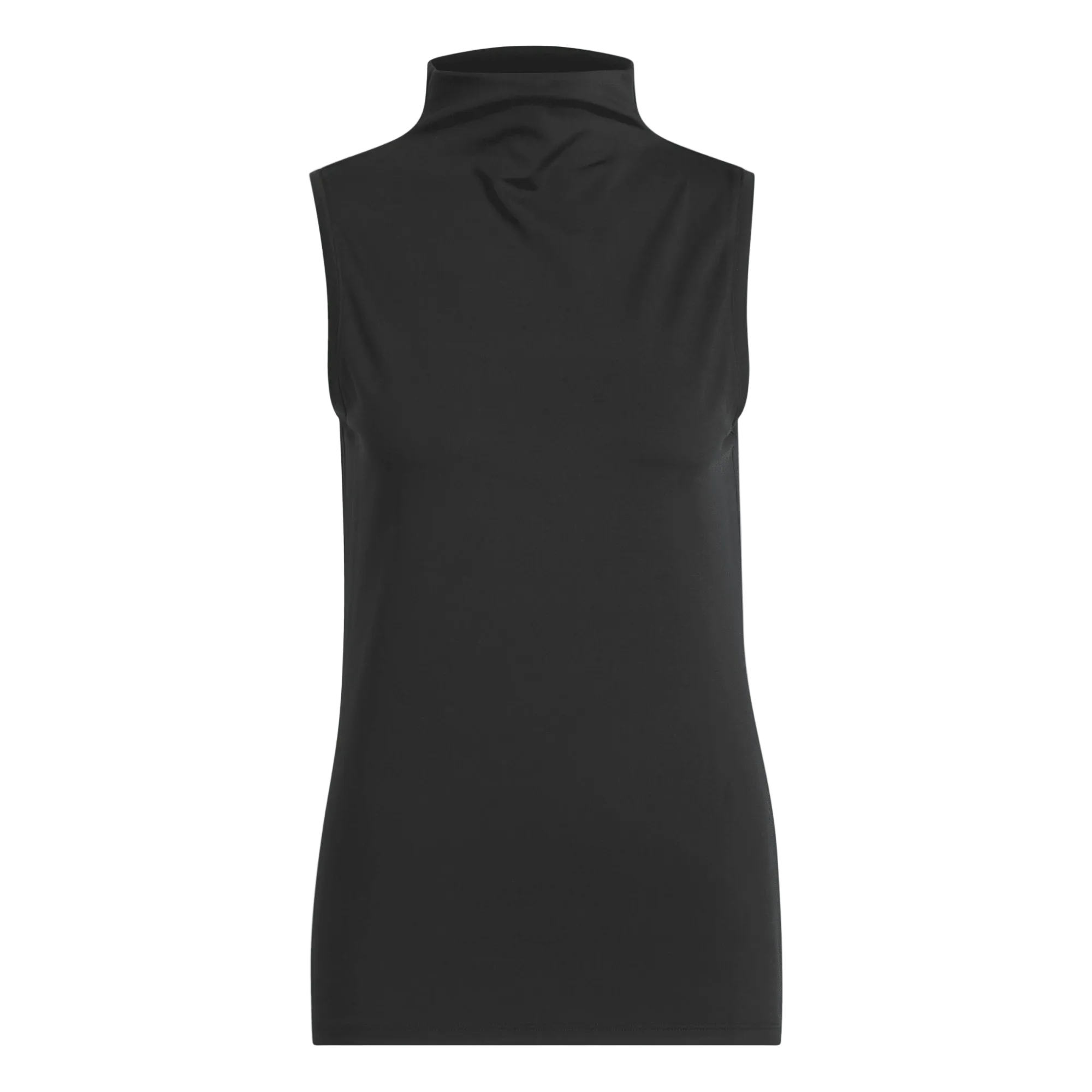 Adidas Ladies Ultimate365 Butterspun Sleeveless Mock Neck Top