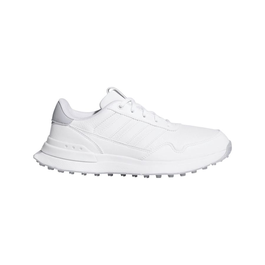Adidas Ladies S2G 26 Leather Spikeless Golf Shoes - White/Silver