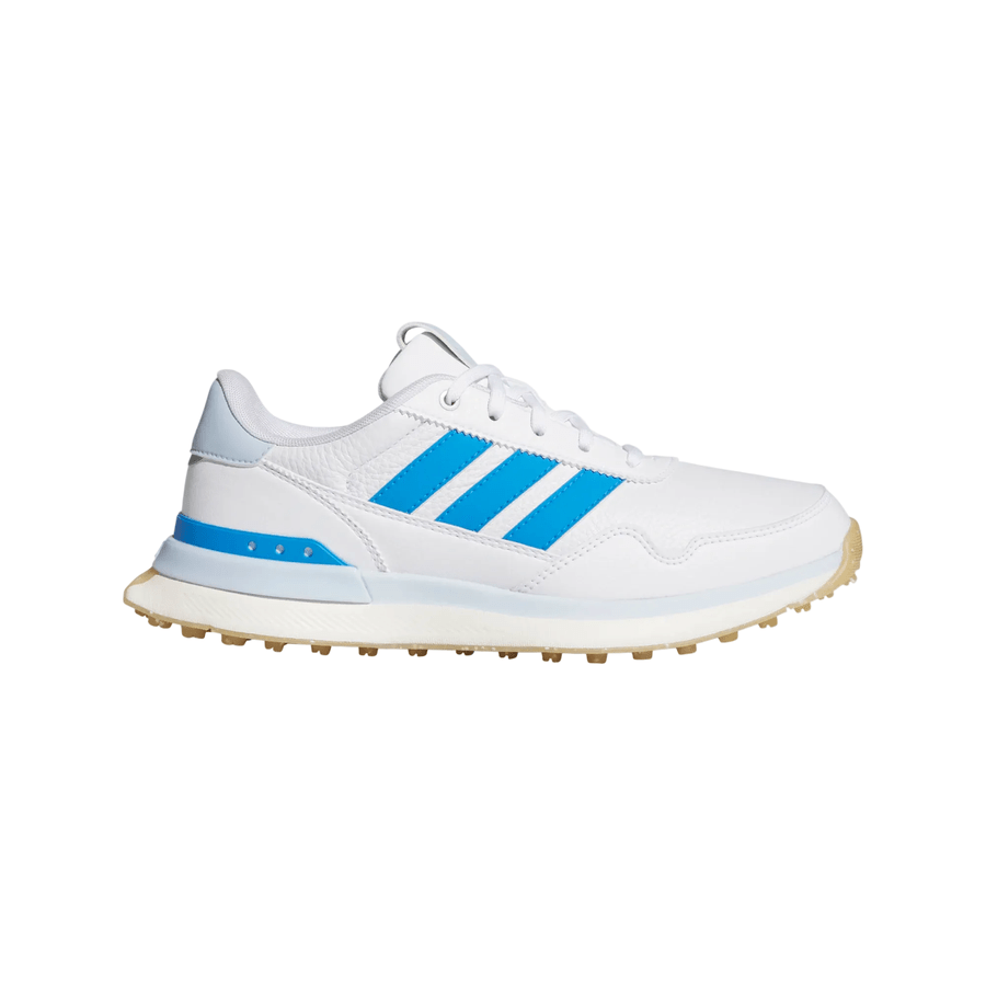 Adidas Ladies S2G 26 Leather Spikeless Golf Shoes - White/Blue