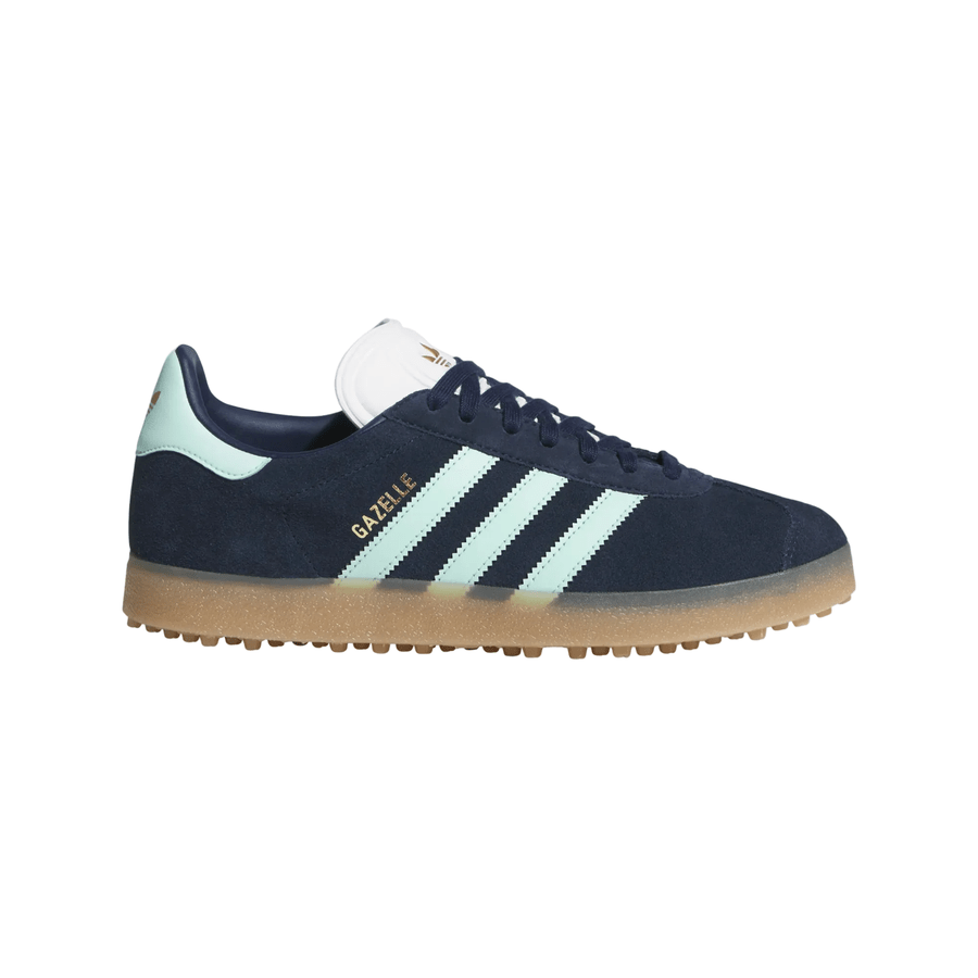 Adidas Gazelle Spikeless Golf Shoes - Navy/Mint