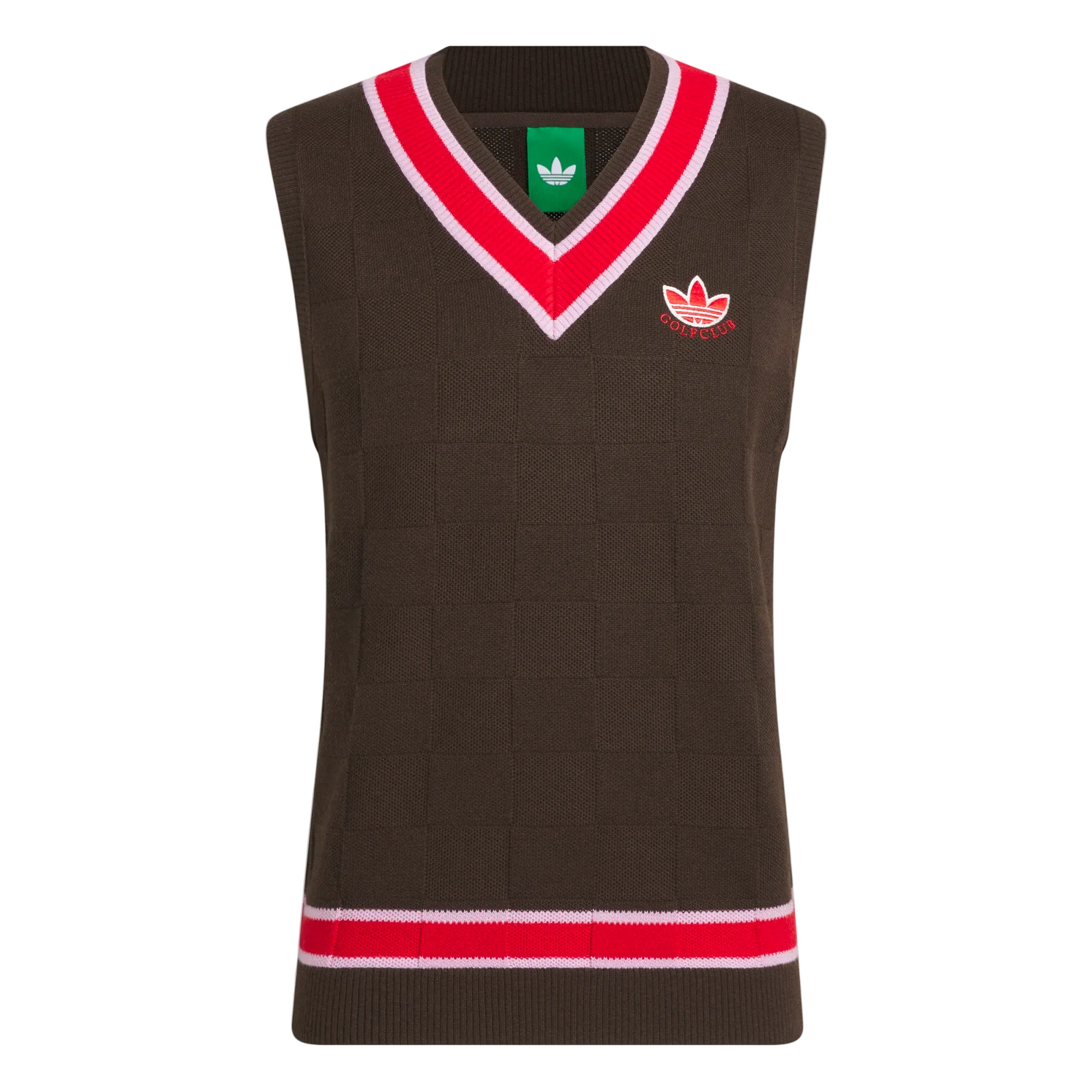 Adidas Original Knit Vest - Brown