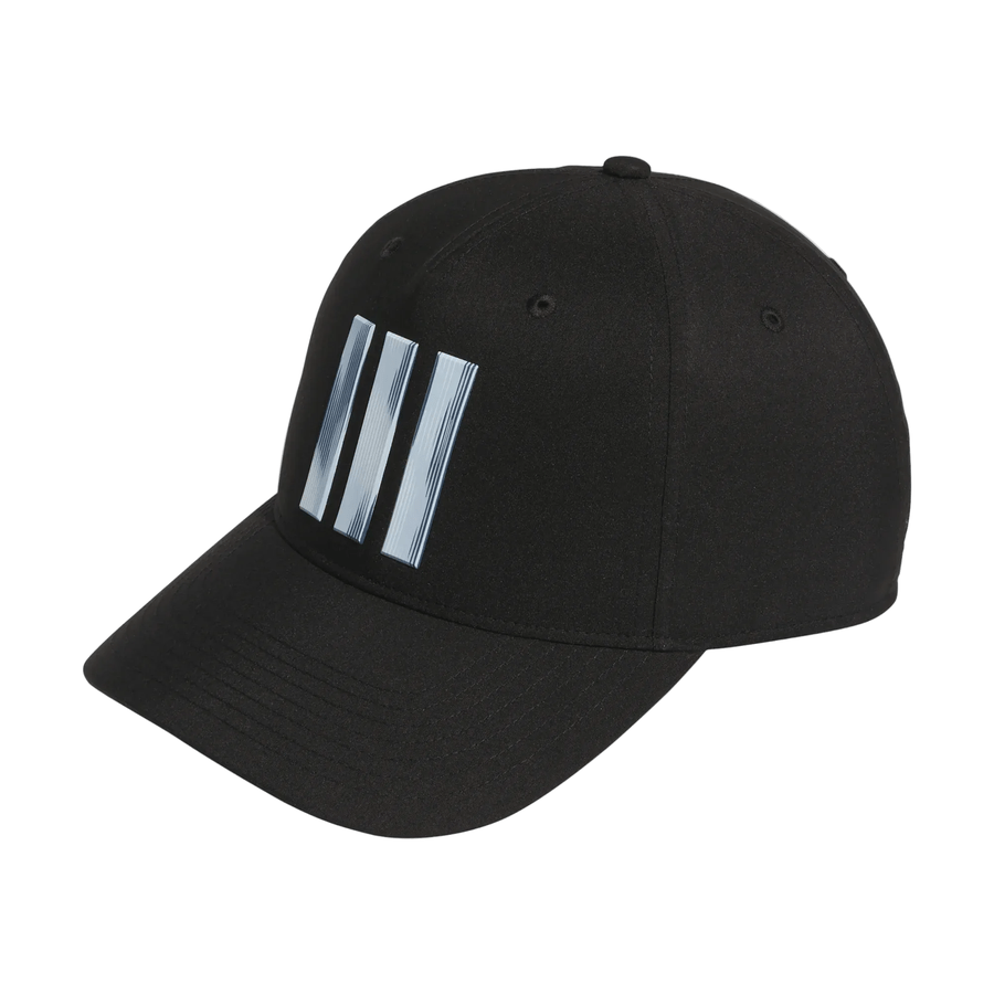 Adidas Casquette imprimée Tour à 3 bandes - Noir