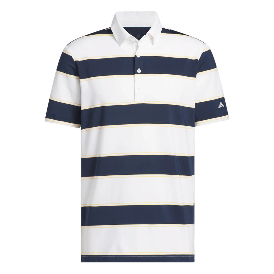 Adidas Ultimate365+ Jumbo Stripe Climacool Polo Shirt