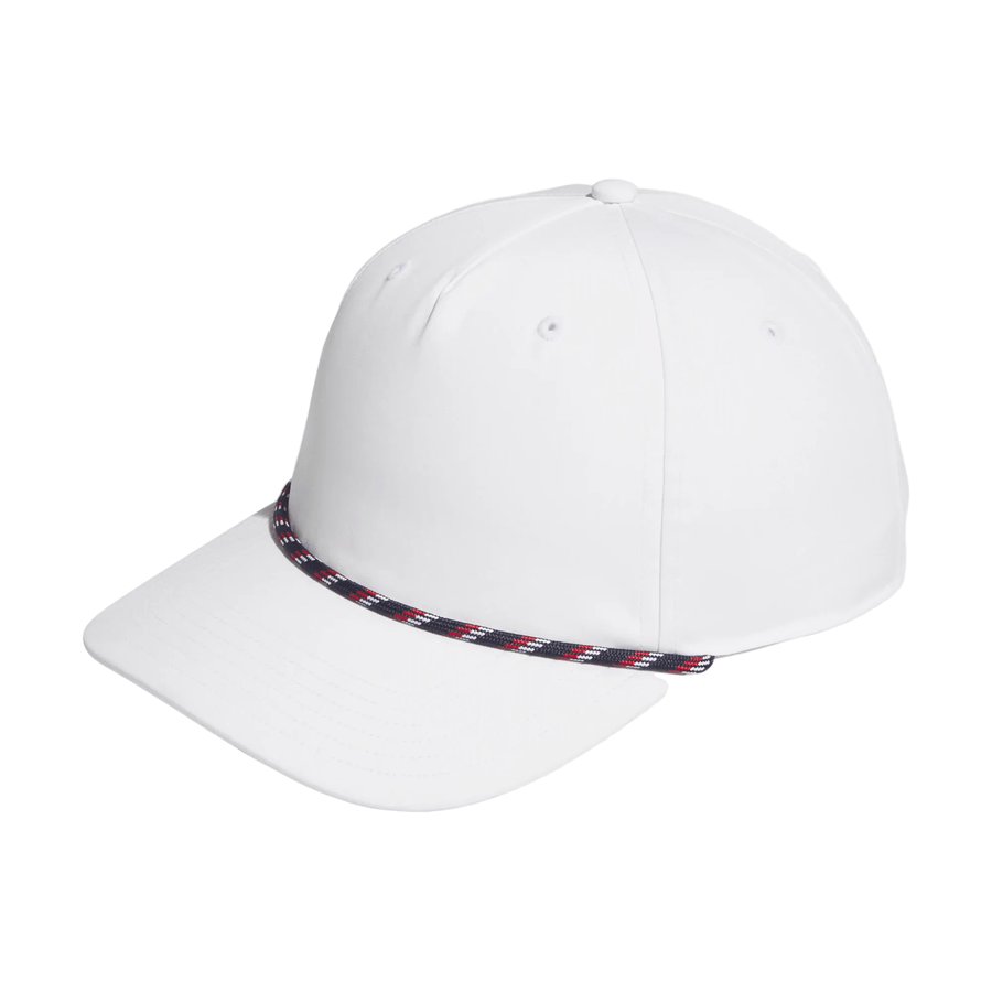 Adidas 5-Panel Rope Crestable Hat - White